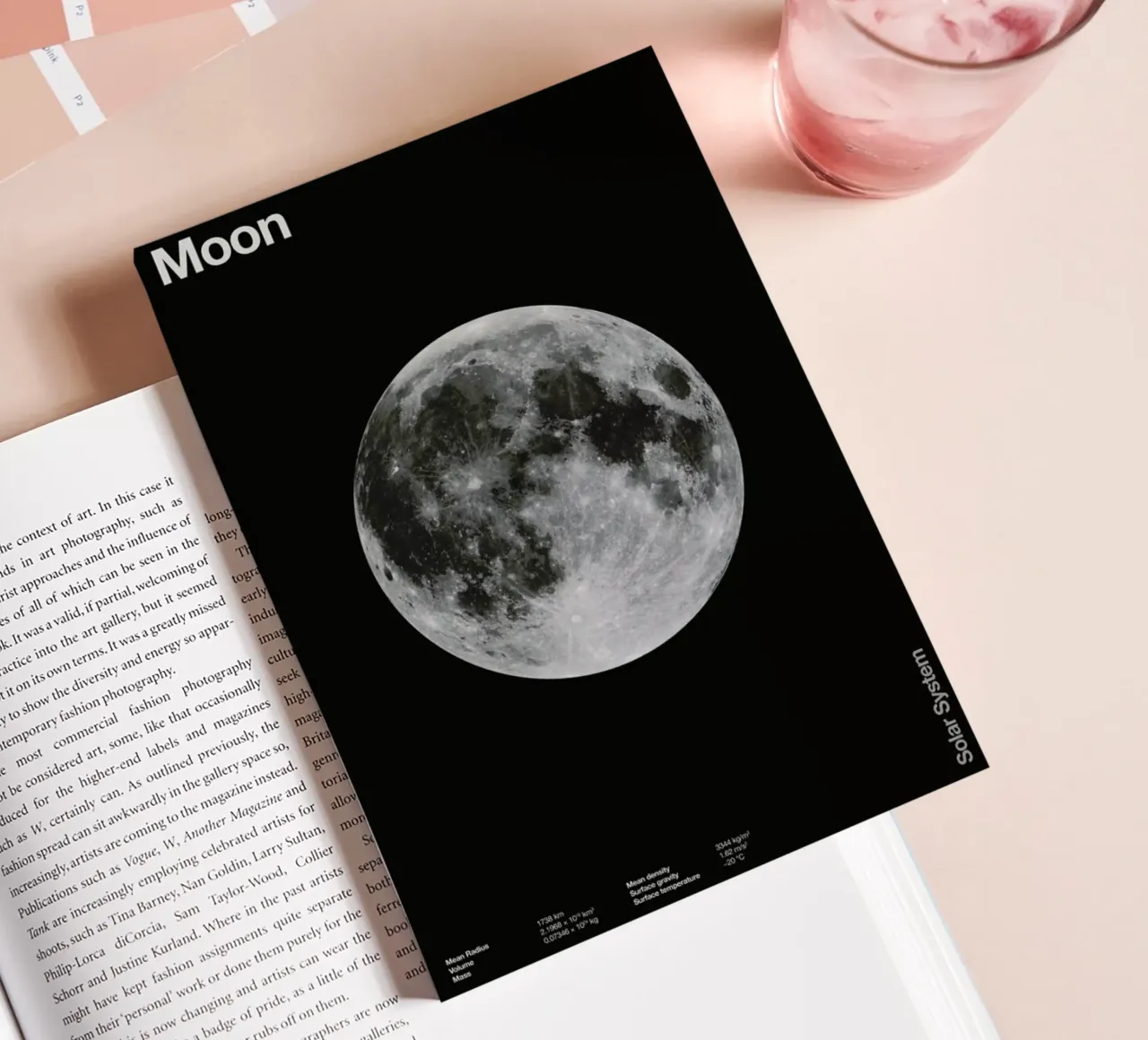 Moon notebook by Florent Bodart