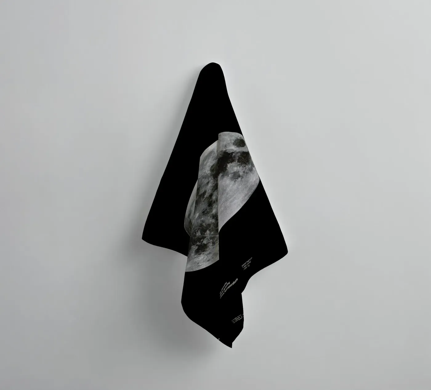 Moon badhanddoek van Florent Bodart