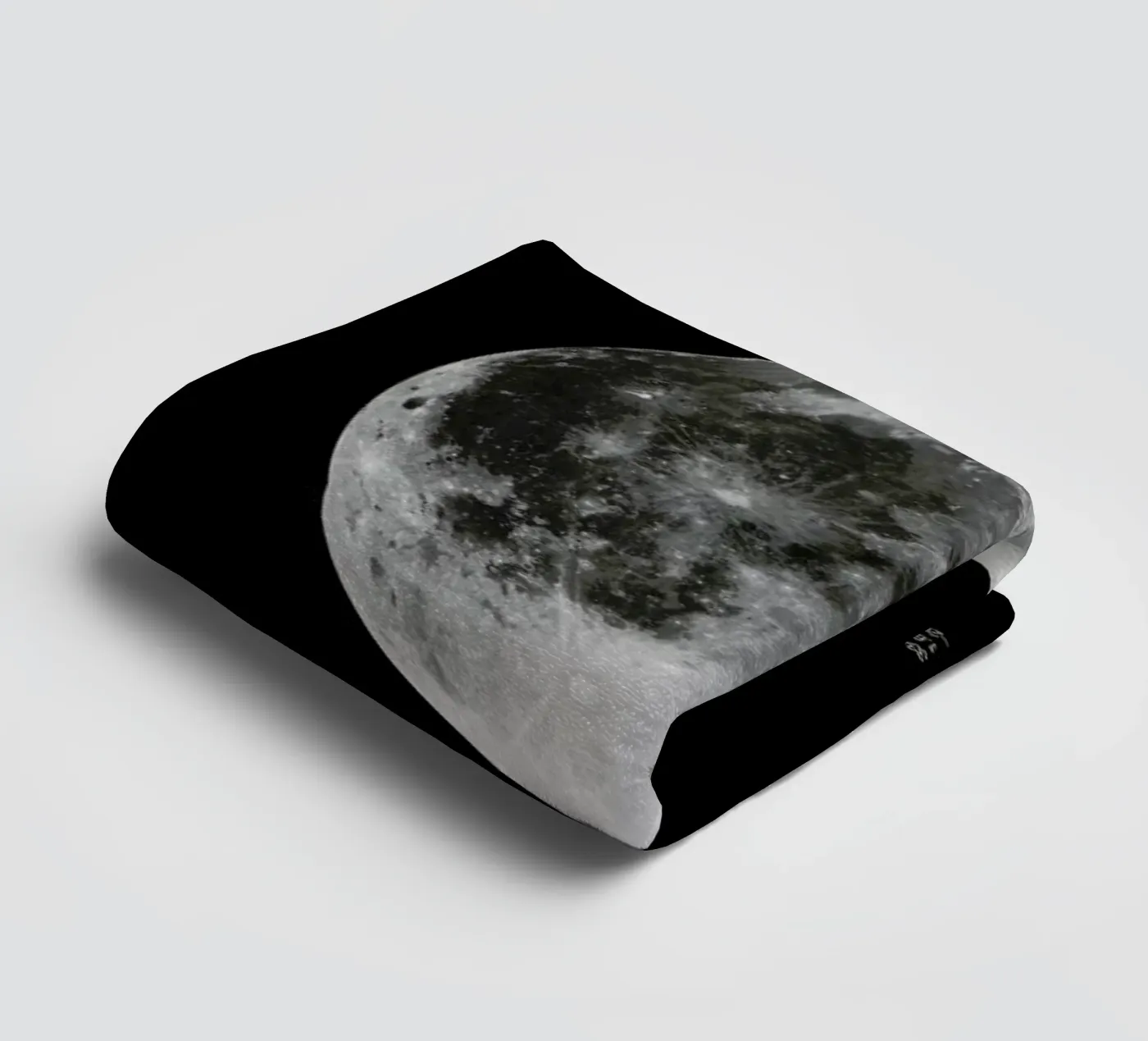 Moon towel by Florent Bodart