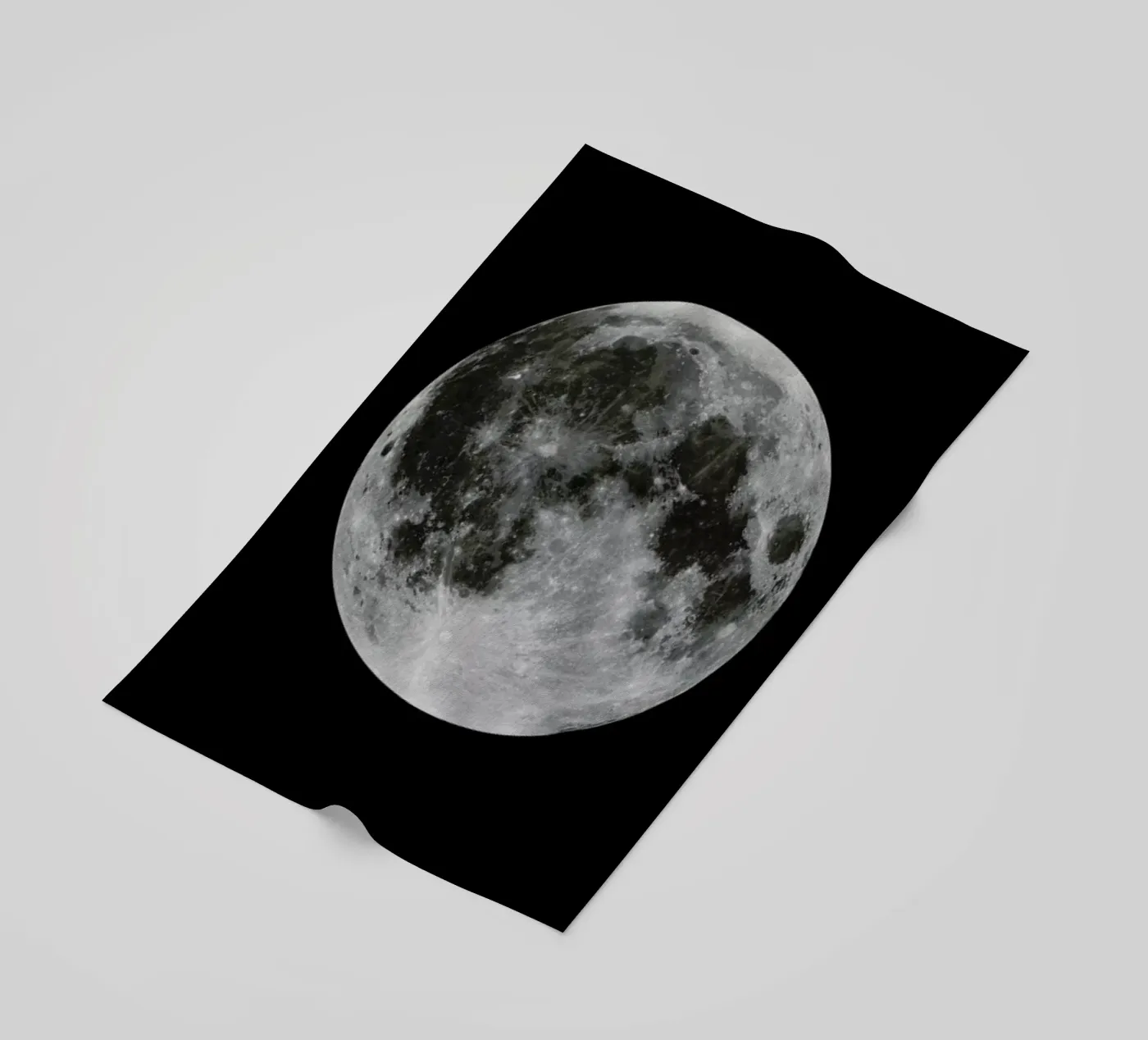 Moon beach towel by Florent Bodart