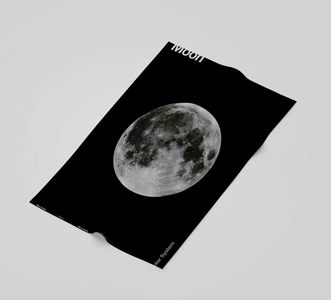 Moon serviette de plage de Florent Bodart
