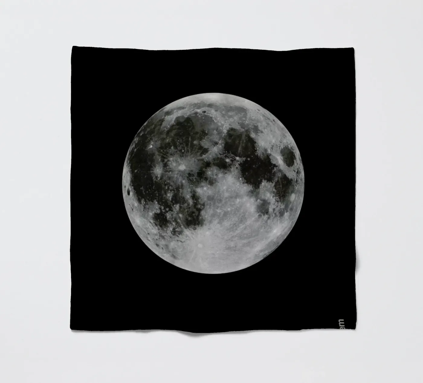 Moon Fleecedecke von Florent Bodart