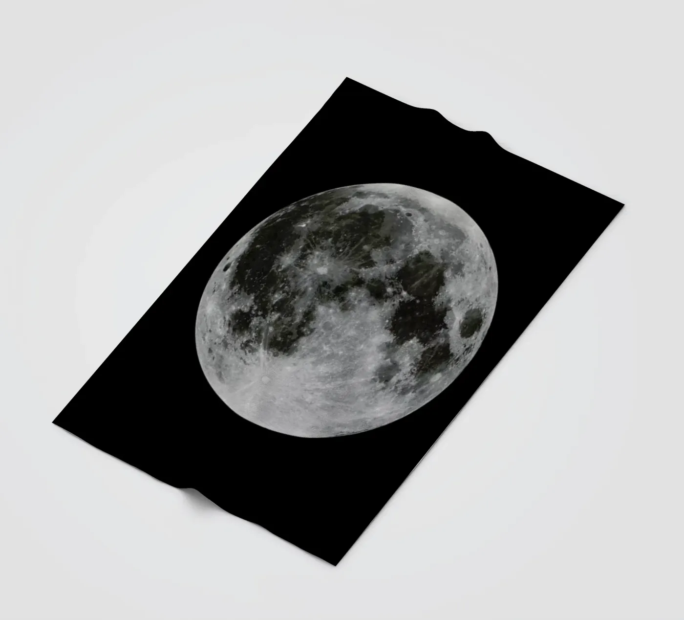 Moon Fleecedecke von Florent Bodart
