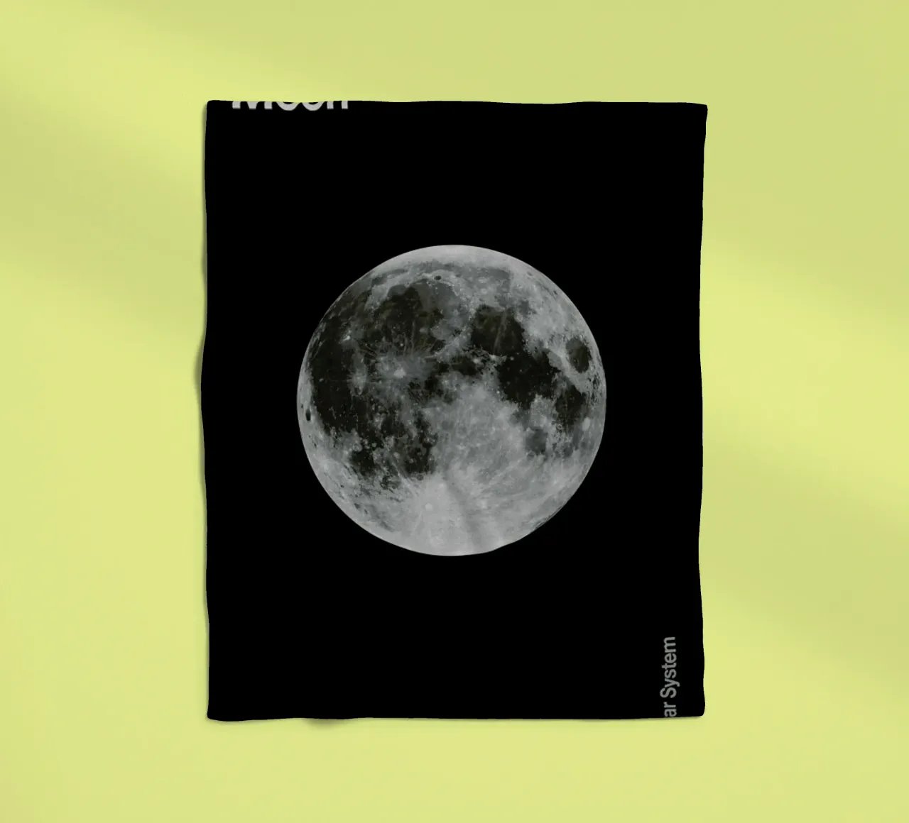 Moon fleecedeken van Florent Bodart