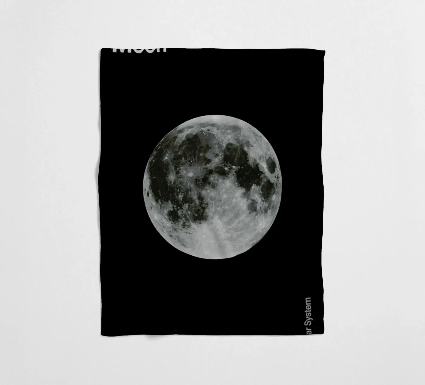 Moon Fleecedecke von Florent Bodart