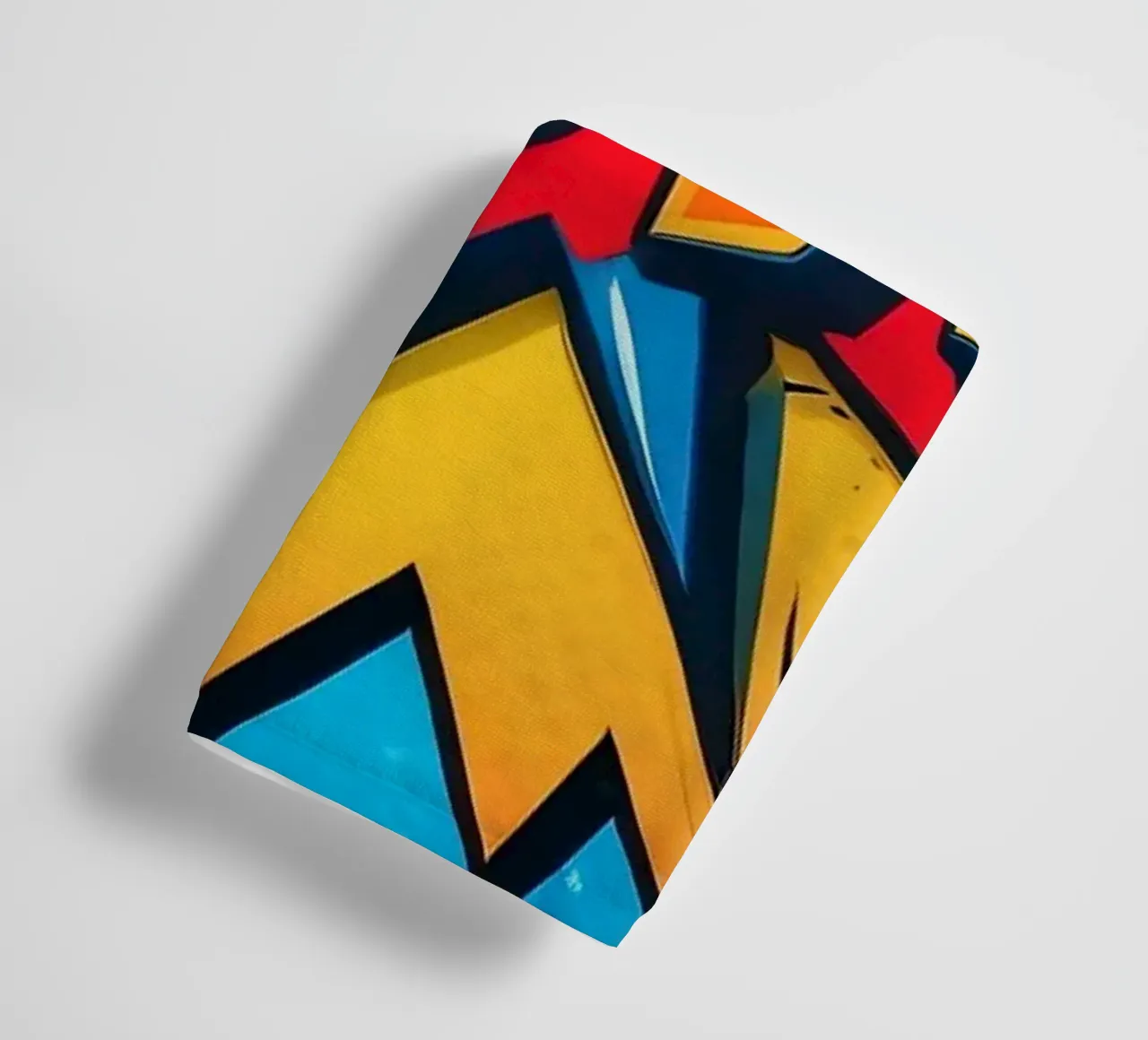 Dynamic comic style explosion graphic with bold text towel by DesignDoodle