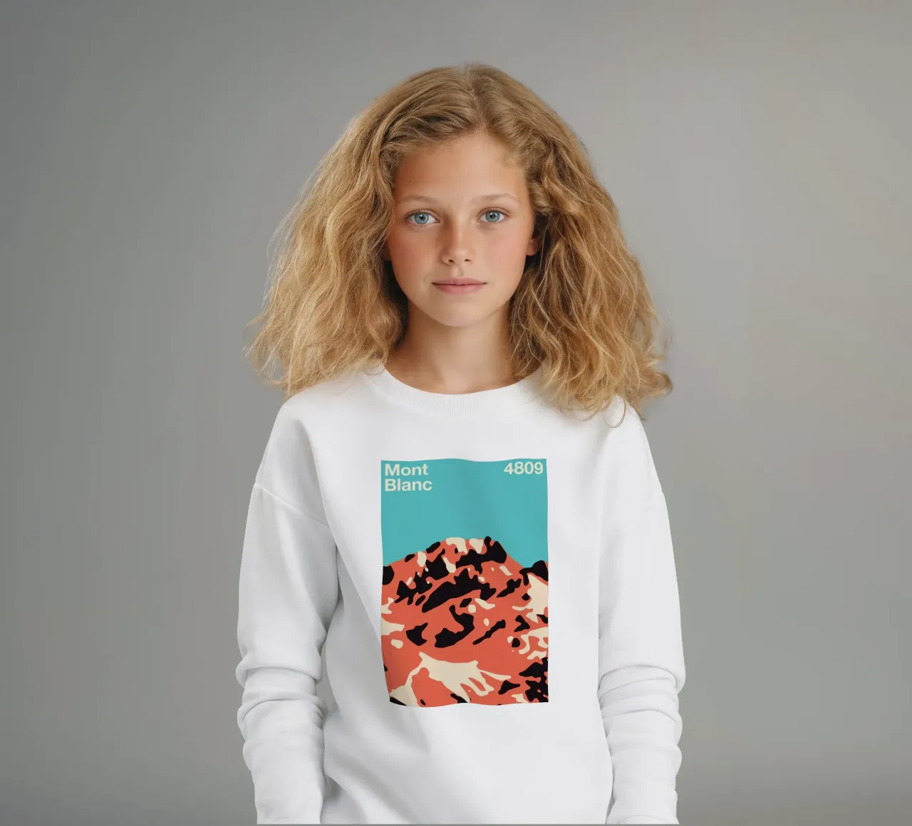 Mont Blanc felpa bambino da Florent Bodart
