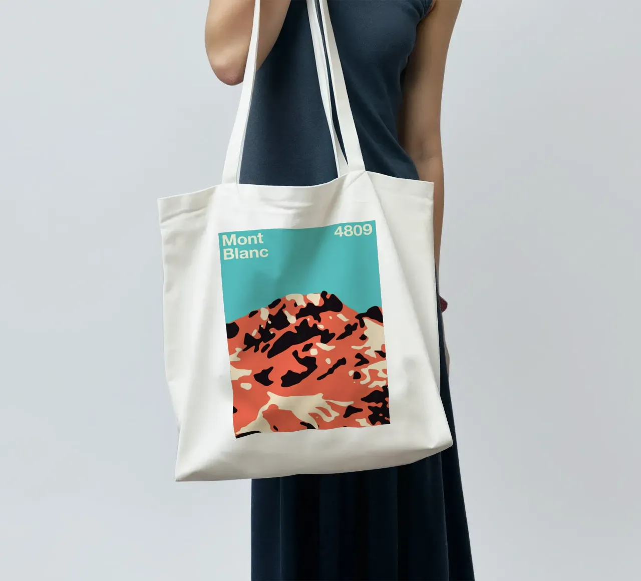Mont Blanc borsa in juta da Florent Bodart
