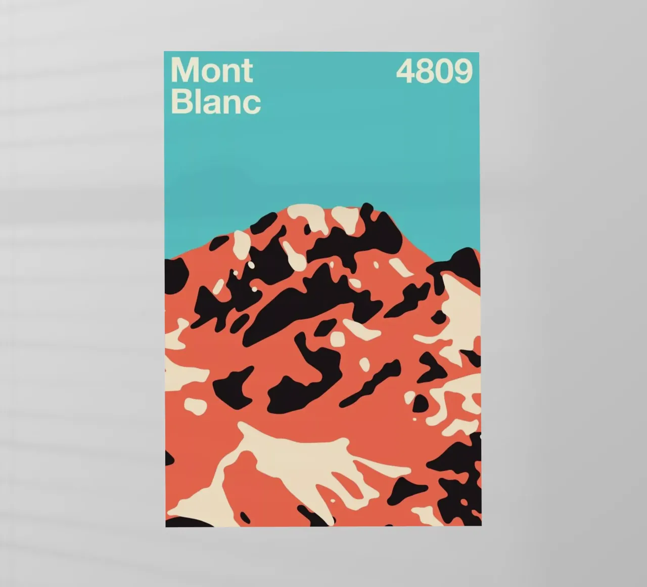 Mont Blanc pellicola backlit da Florent Bodart