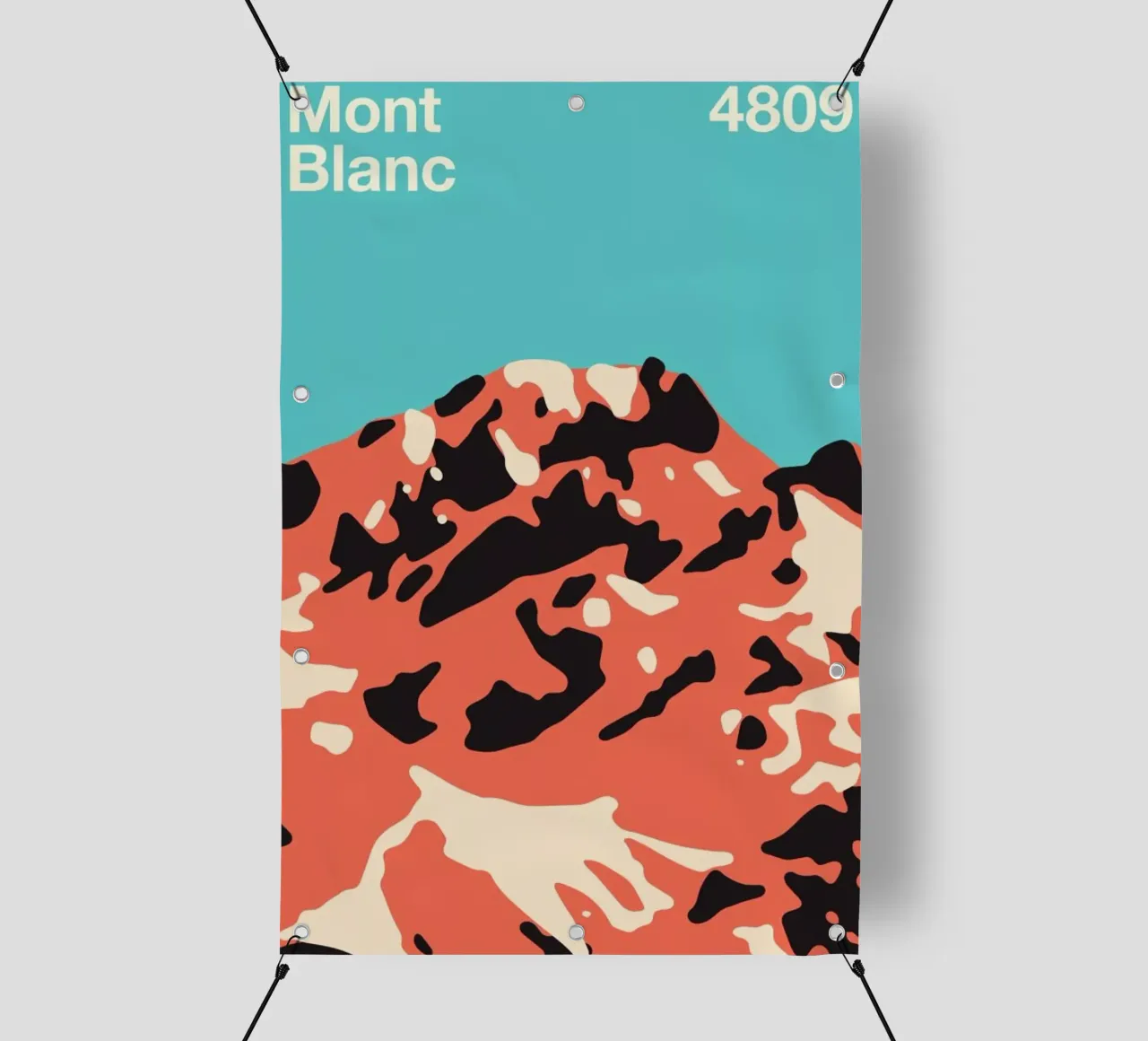 Mont Blanc telo in pvc da Florent Bodart