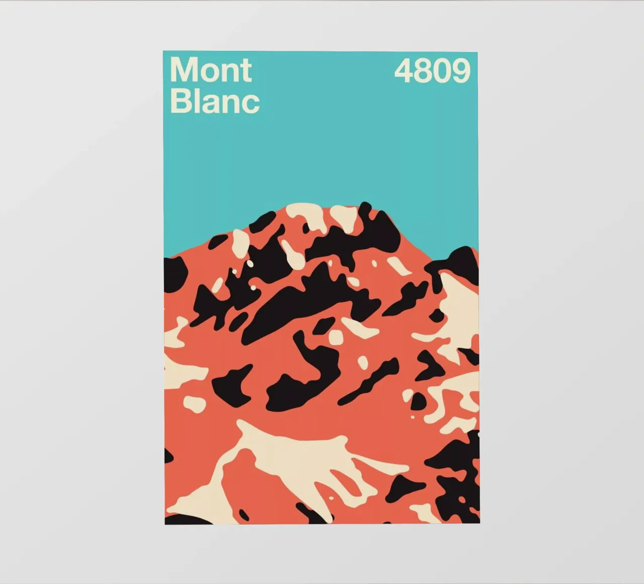 Mont Blanc telo in pvc da Florent Bodart