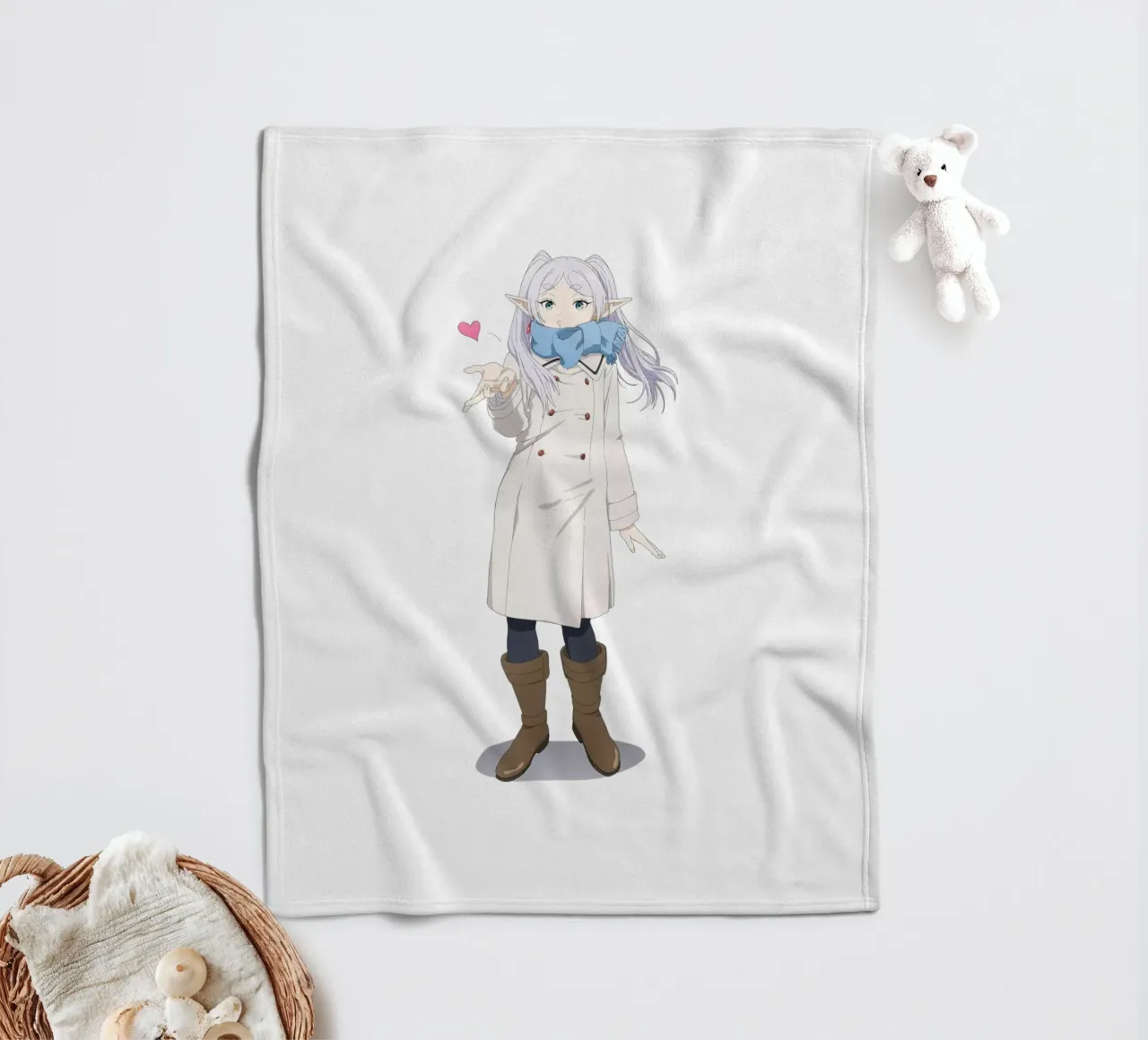 congelare l'amore coperta in pile da Evie Shop