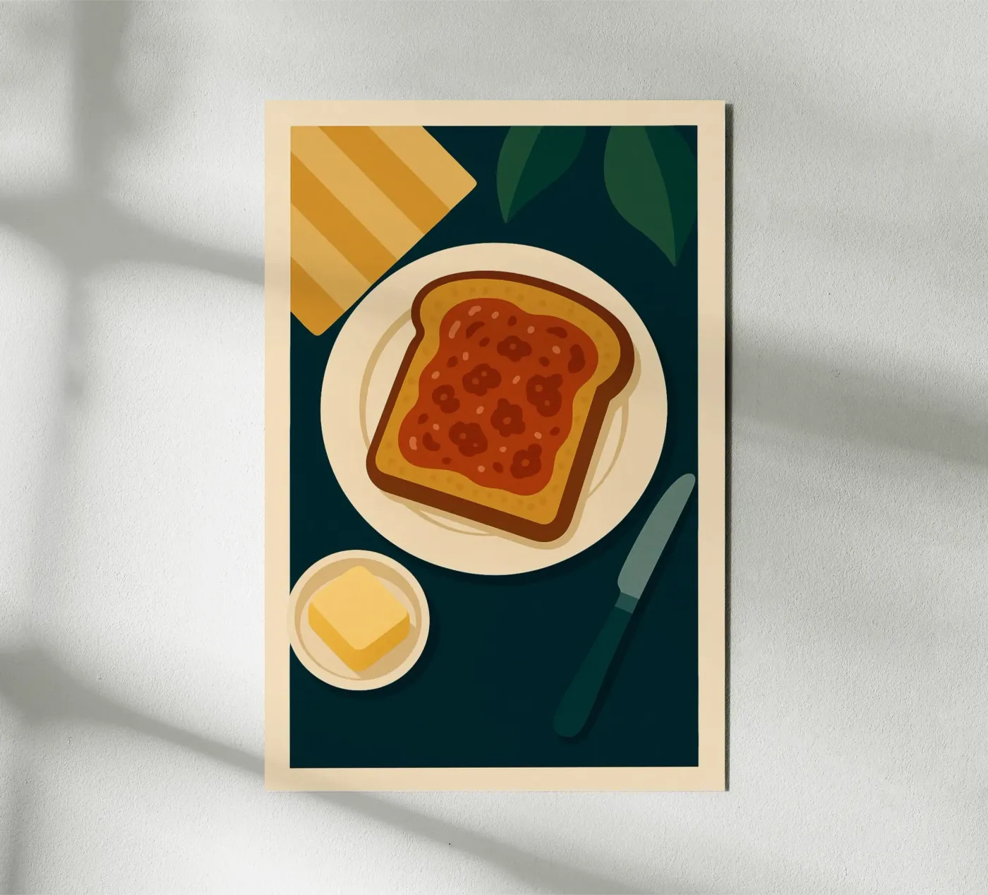 Breakfast alluminio dibond da Studio M