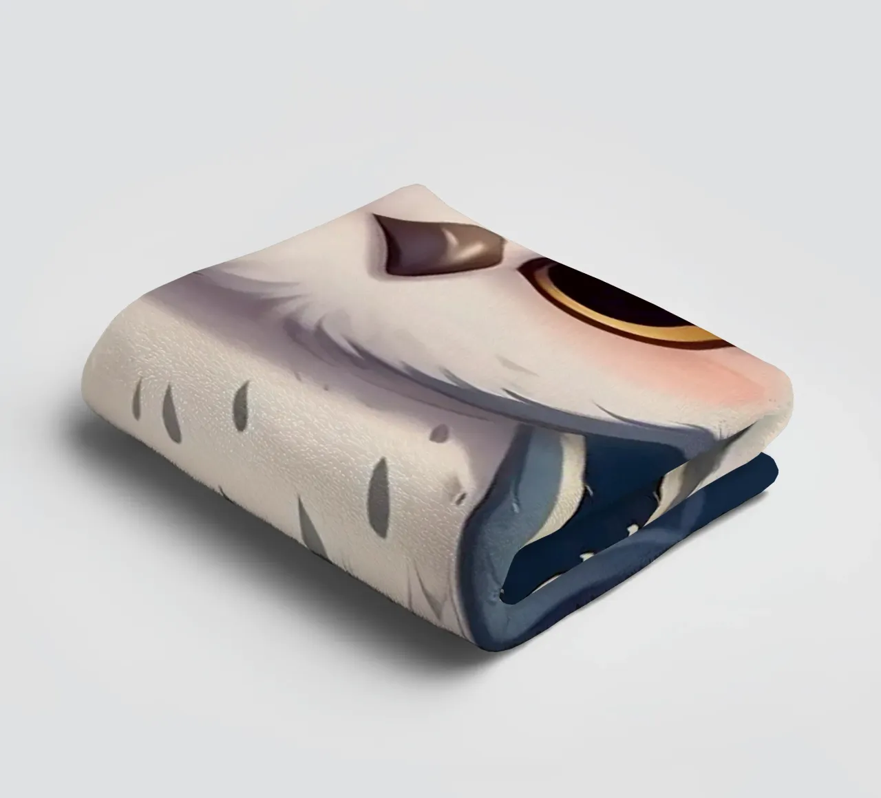 Two owls perched on a branch under a starry night sky towel by DesignDoodle