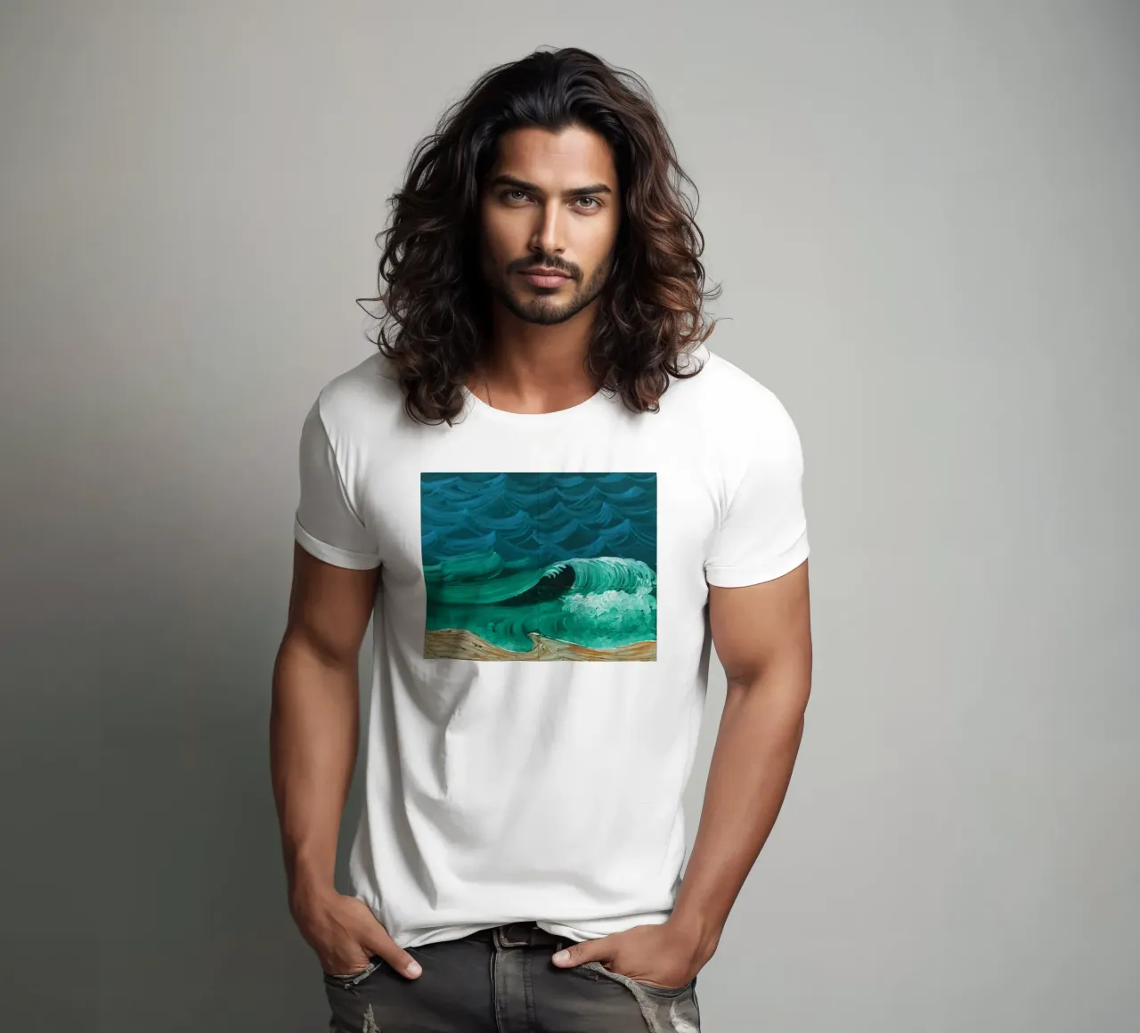 A Bigger Wave 1989 t-shirt by khanrosie
