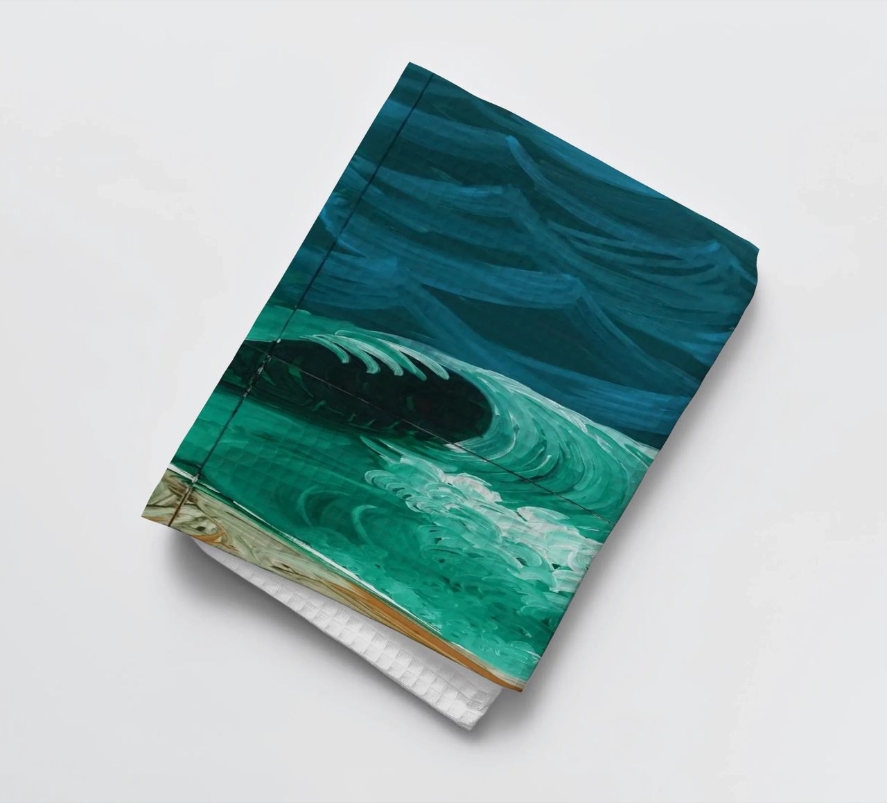 Une plus grande vague 1989 torchon de khanrosie
