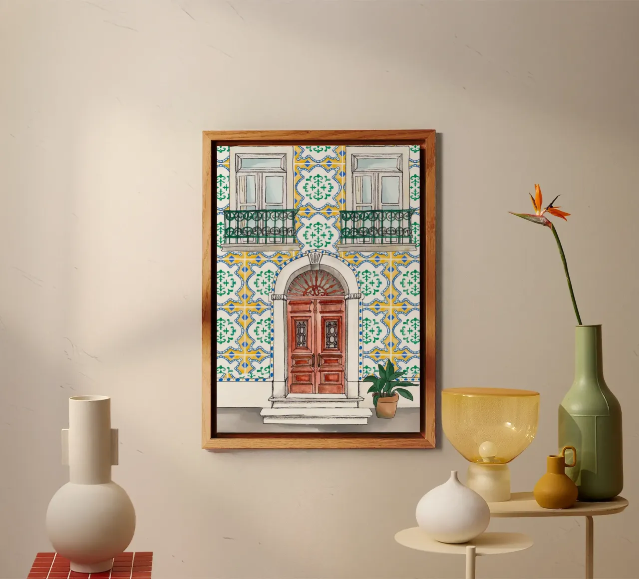 Azulejos in Portugal alluminio dibond da Claudiabrueggen