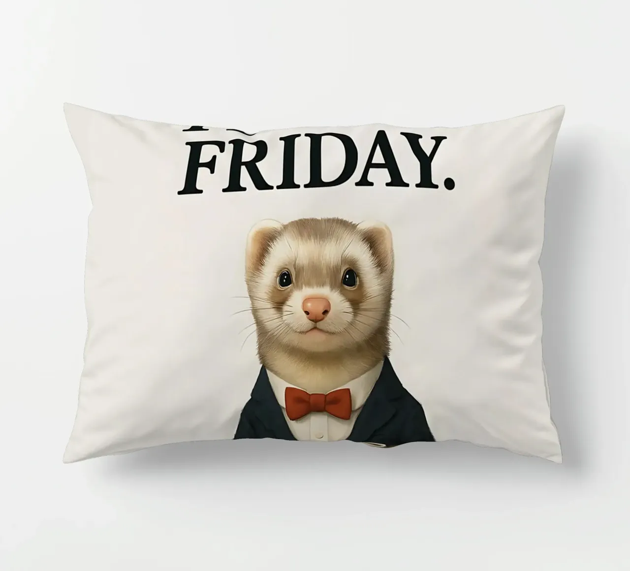 Funny Ferret Meme cuscino da Funny Humor Art
