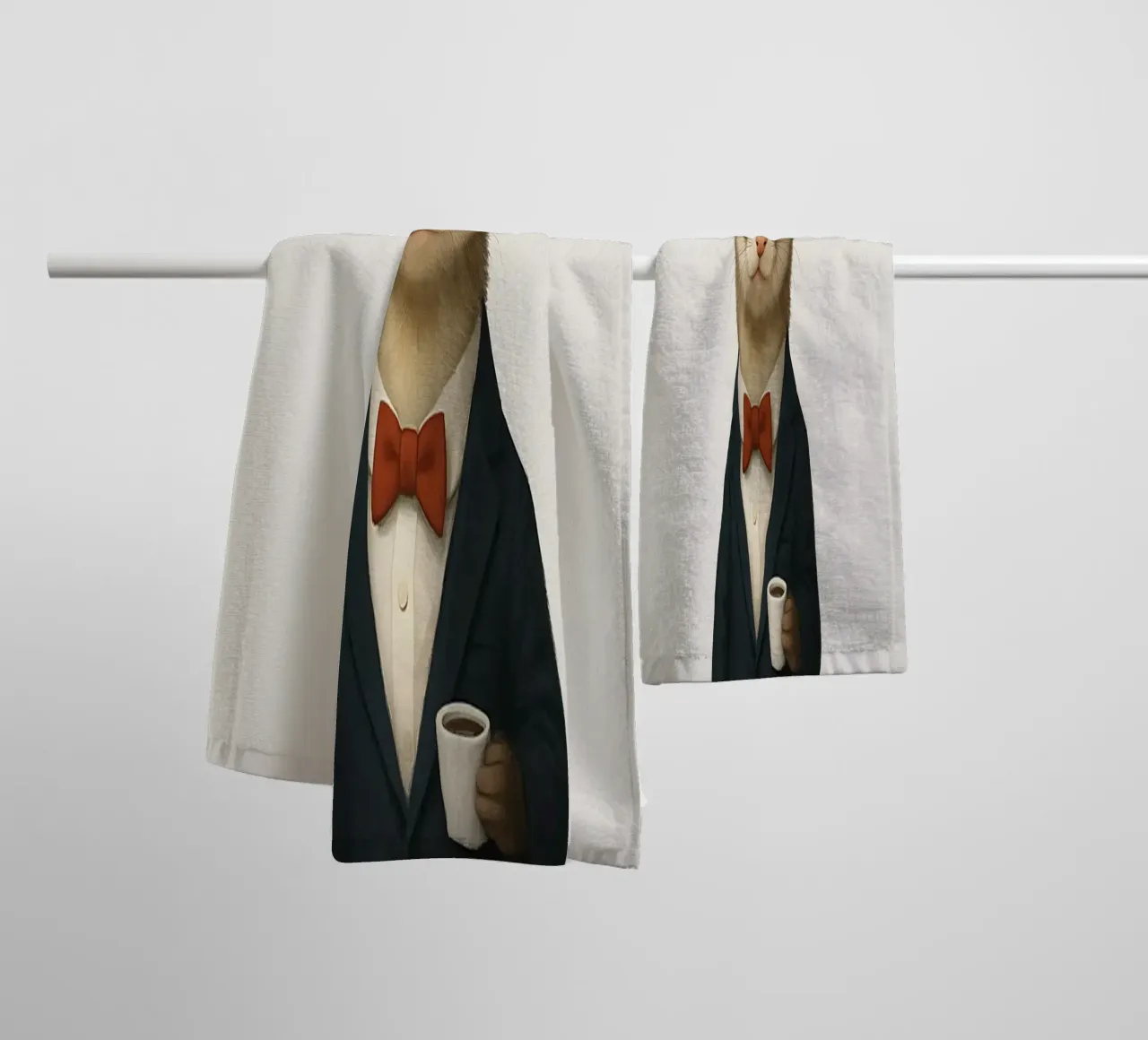Funny Ferret Meme asciugamano da bagno da Funny Humor Art