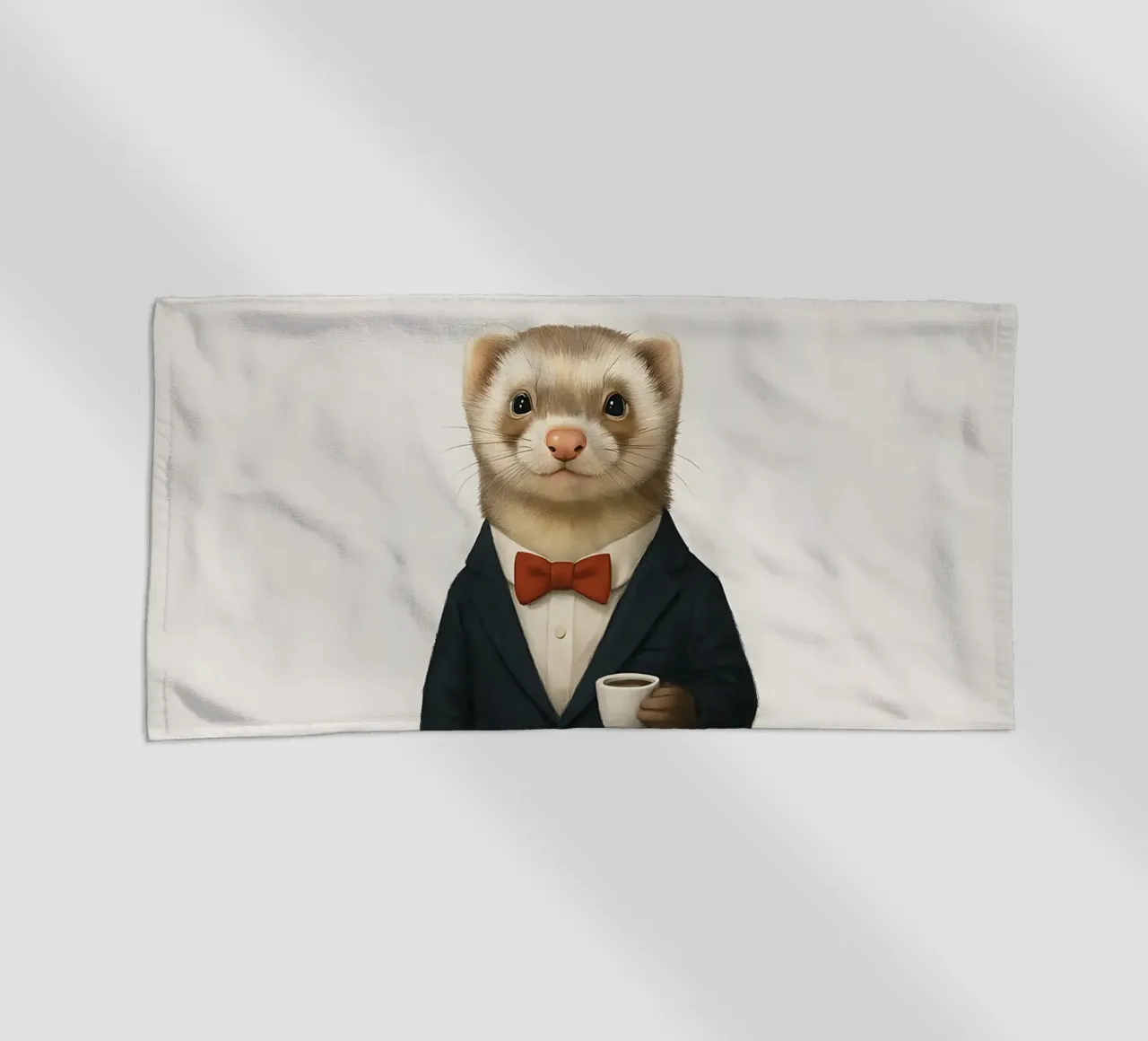 Funny Ferret Meme telo mare da Funny Humor Art