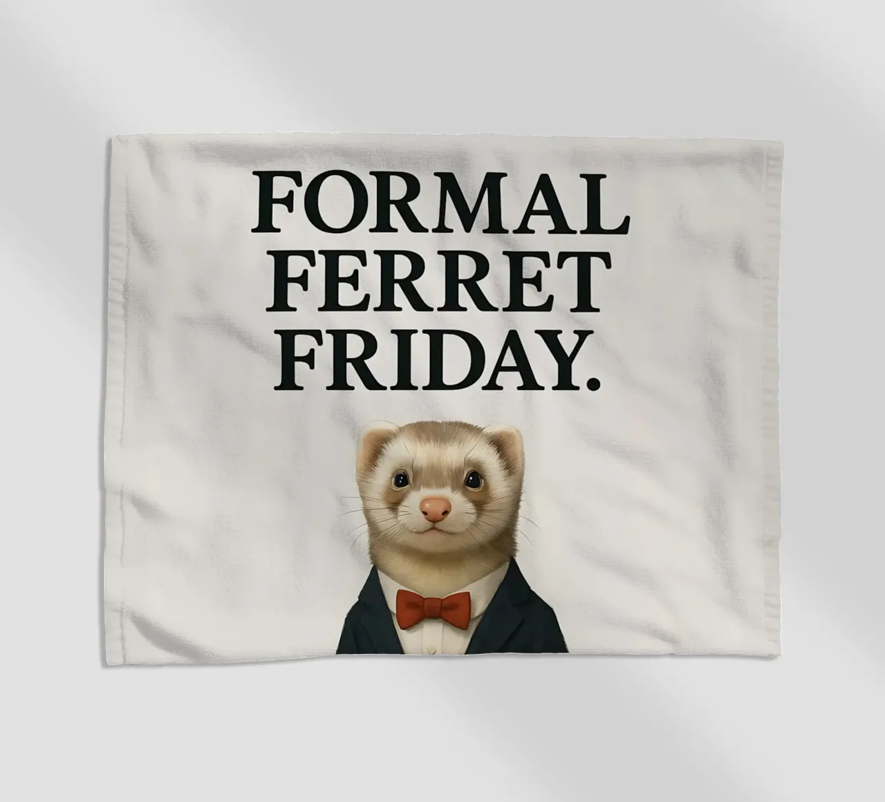Funny Ferret Meme telo mare da Funny Humor Art