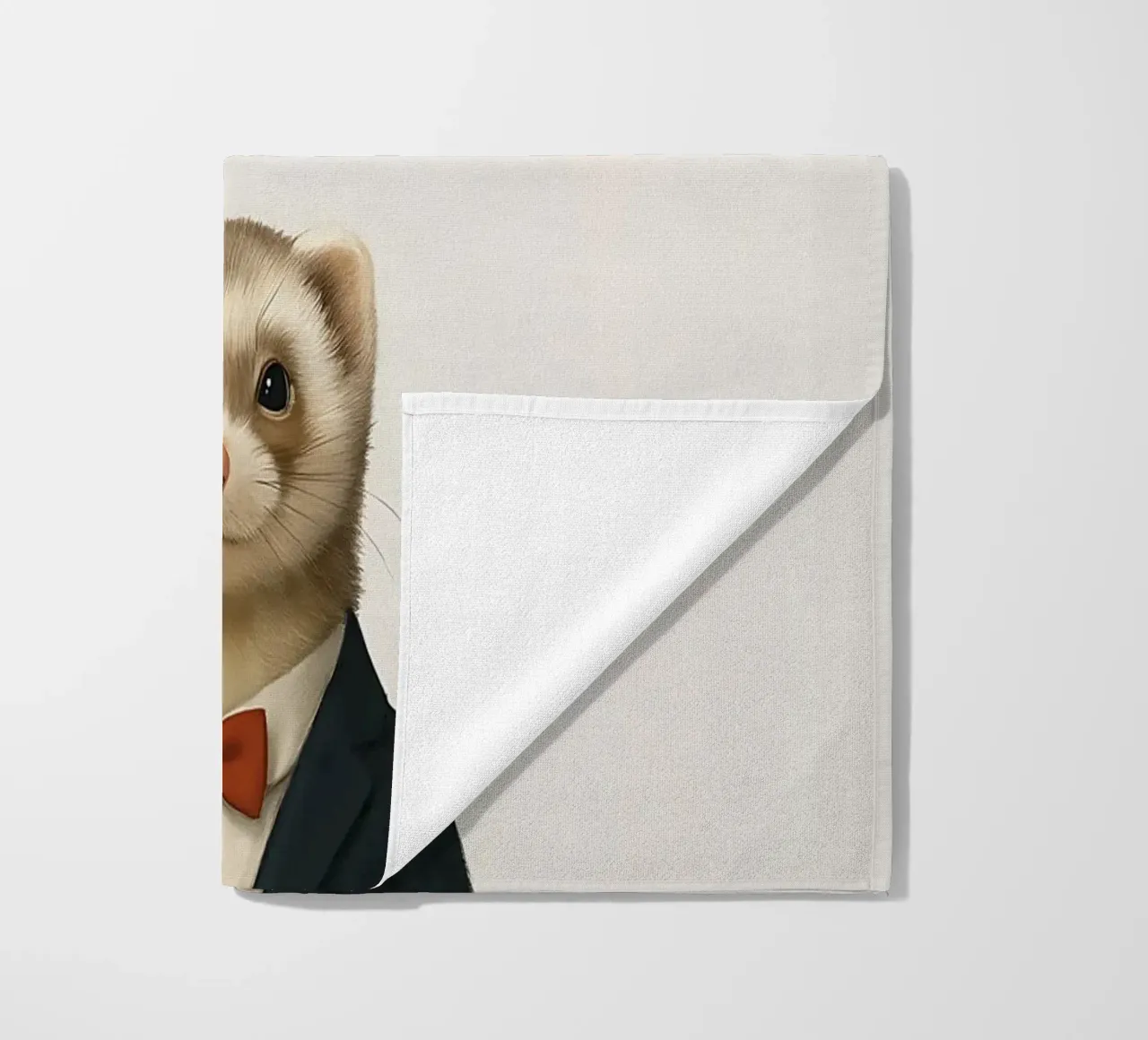 Funny Ferret Meme telo mare da Funny Humor Art