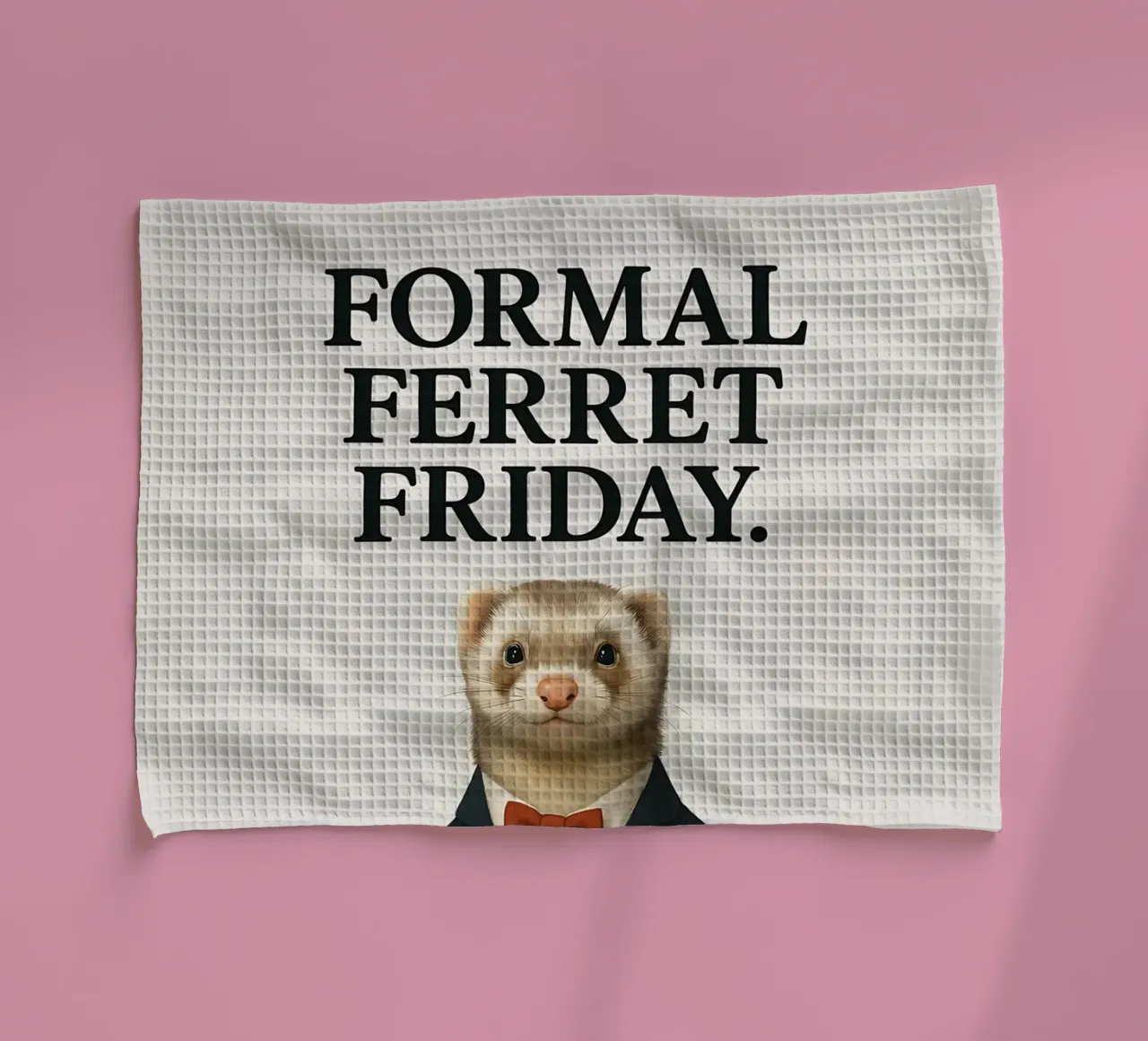 Funny Ferret Meme canovaccio da cucina da Funny Humor Art