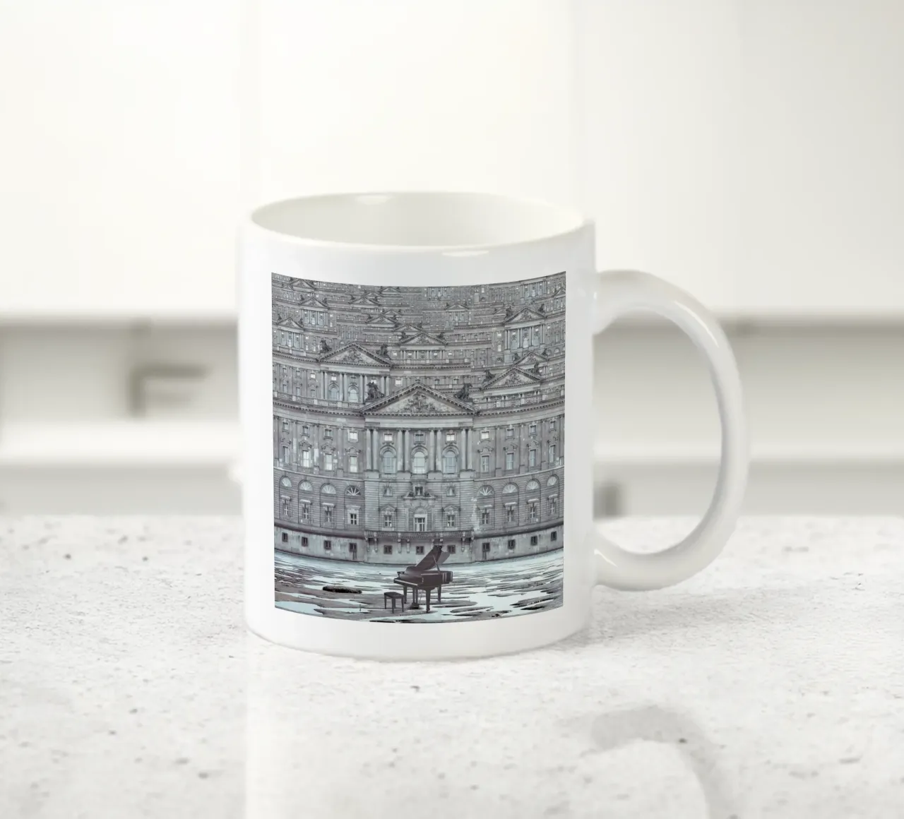 Symphony Gates tazza in ceramica da Eugene Soloviev
