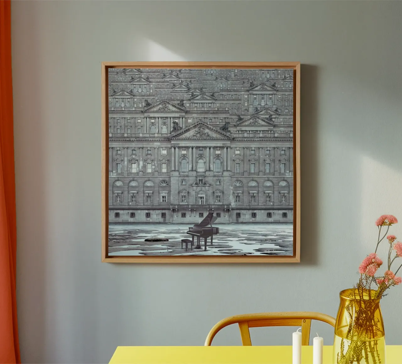 Symphony Gates canvas with Floater frame by Eugene Soloviev