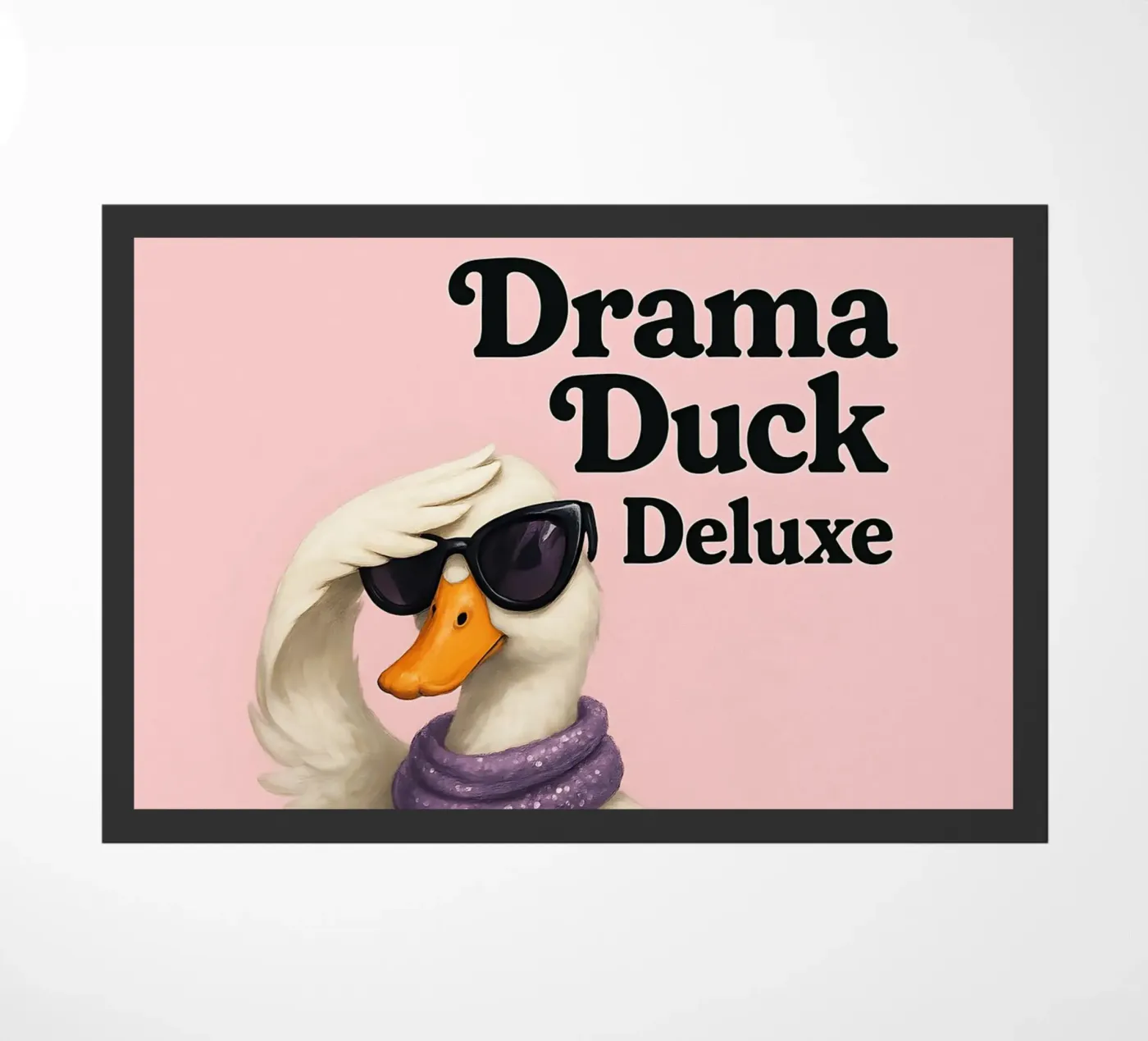 Funny Duck Meme 2 deurmat van Funny Humor Art