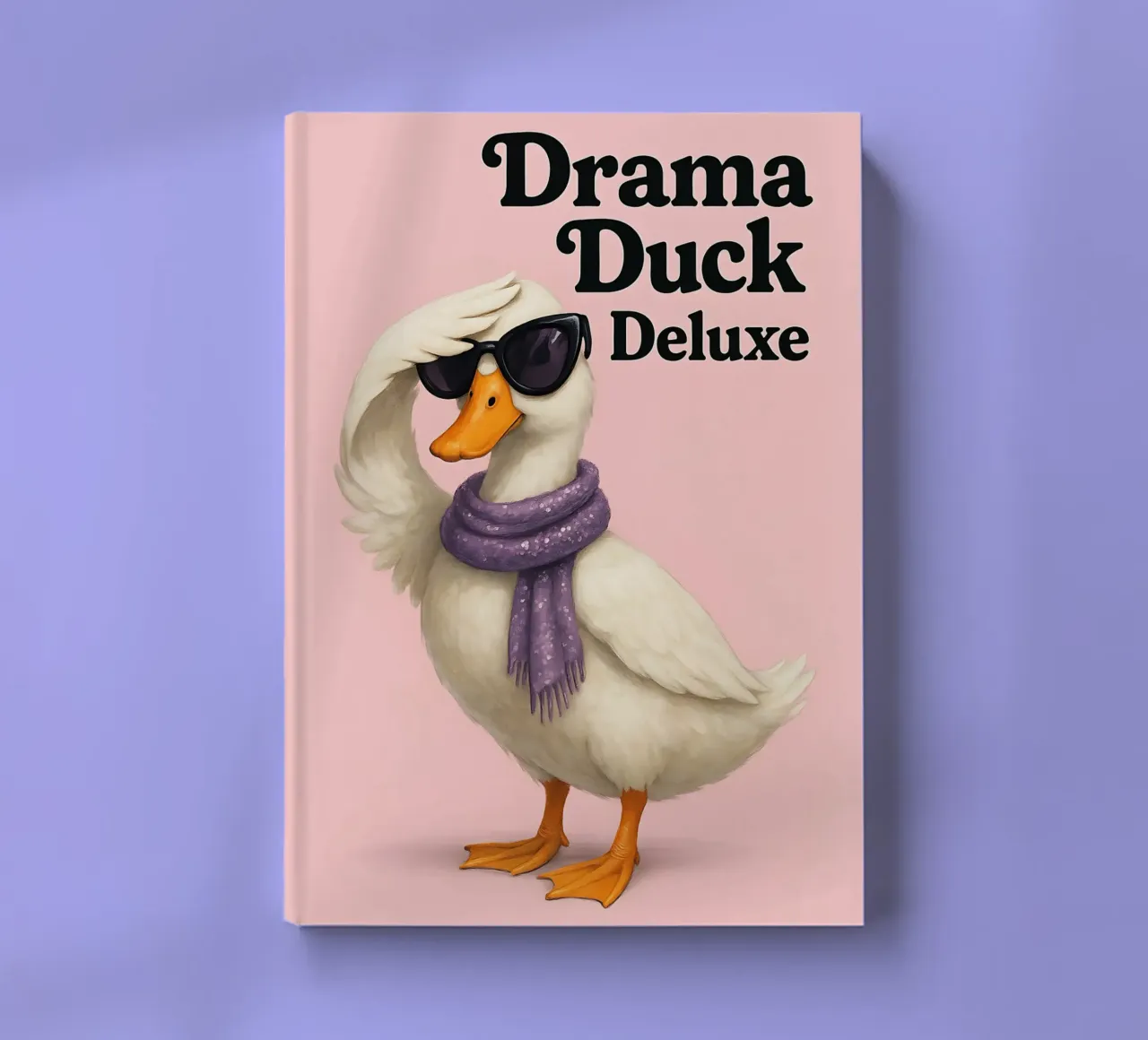 Funny Duck Meme 2 notebook by Funny Humor Art