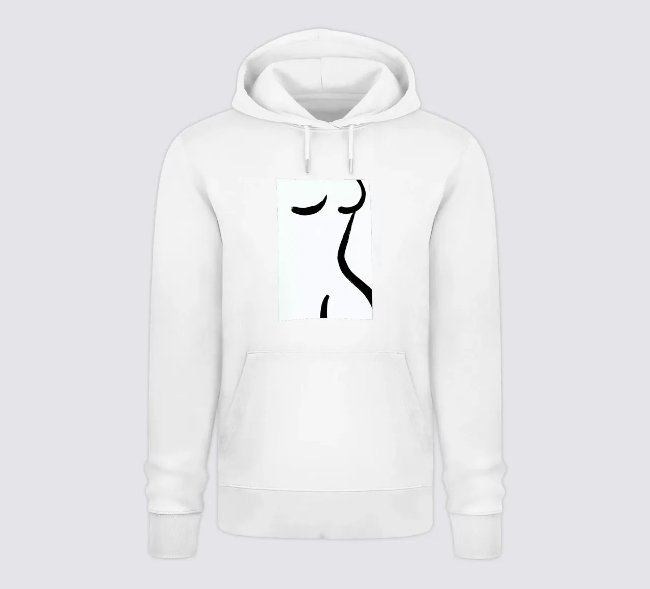 Curve felpa con cappuccio da Graphite