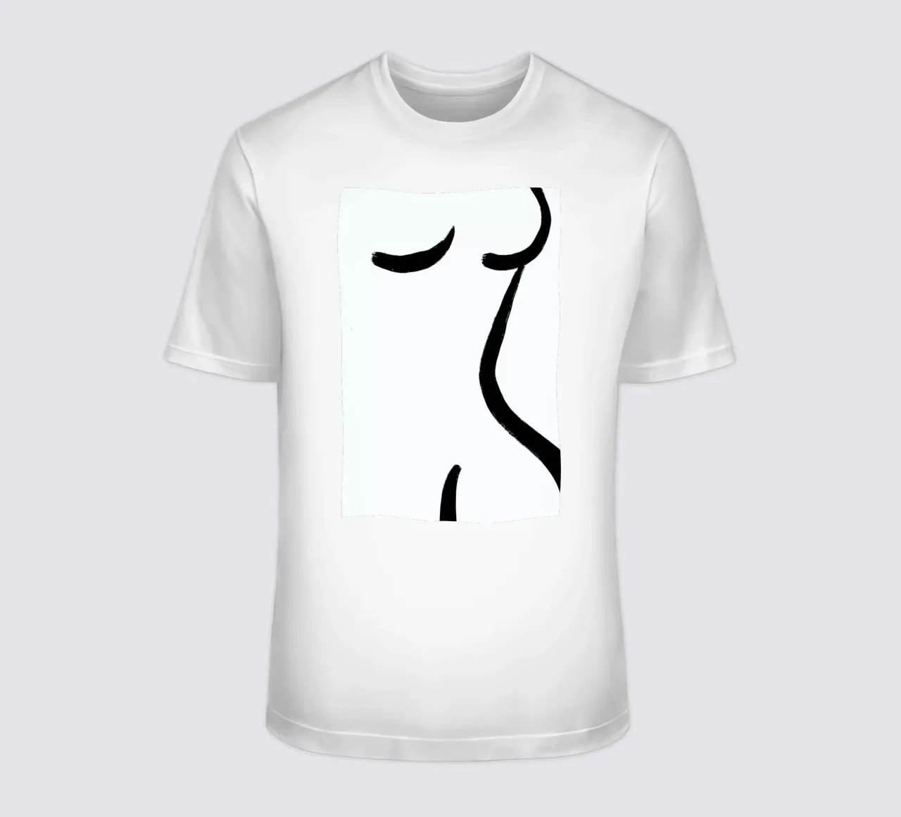 Curve t-shirt da Graphite