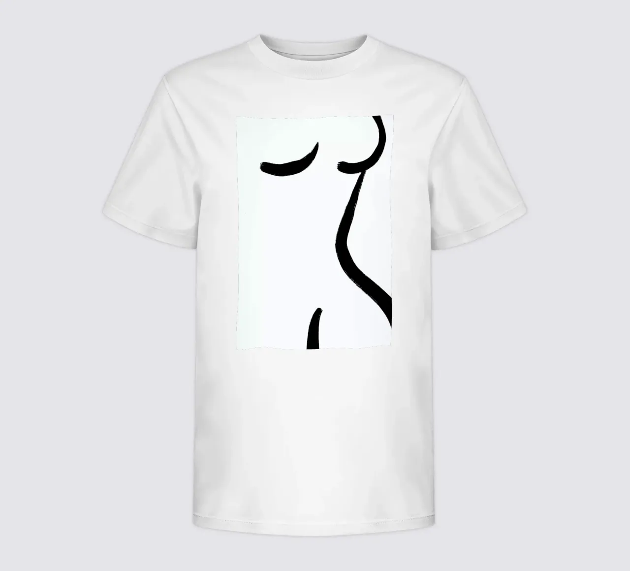 Curve t-shirt bambini da Graphite