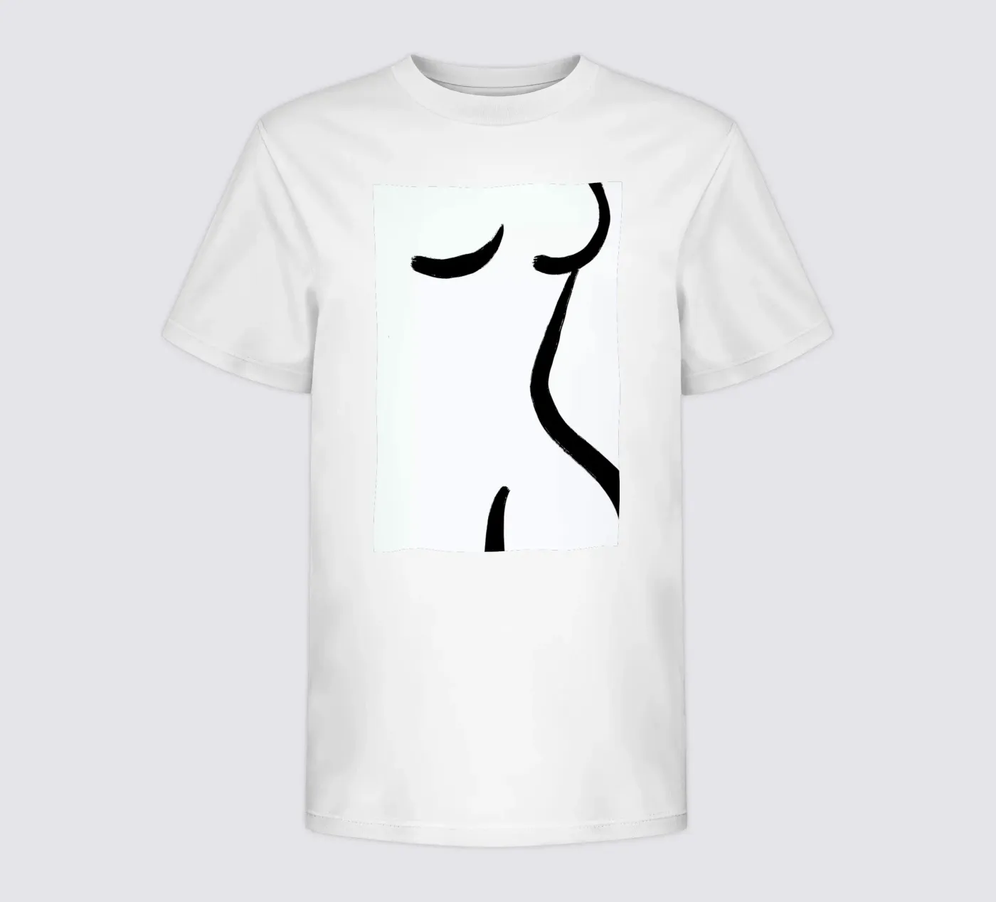 Curve t-shirt bambini da Graphite