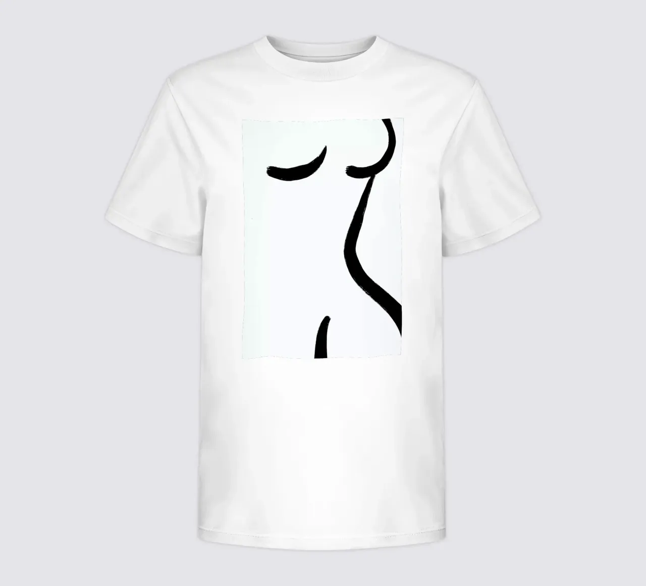 Curve t-shirt bambini da Graphite