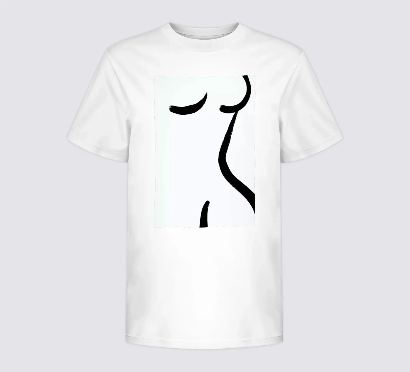 Curve t-shirt bambini da Graphite