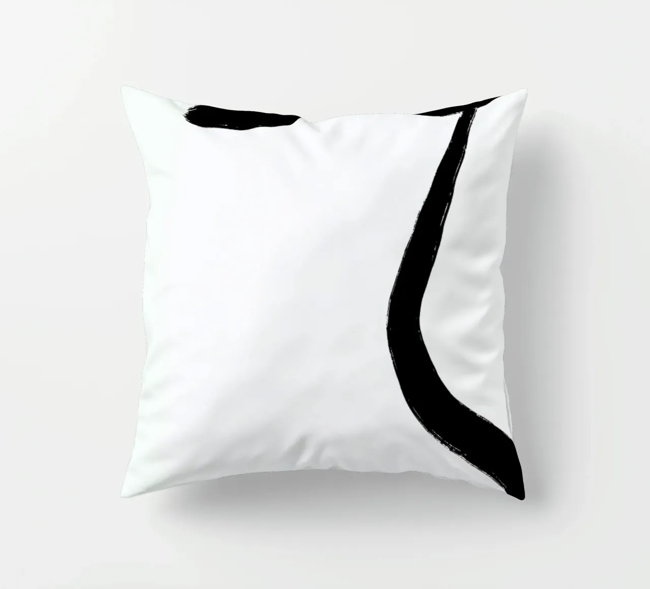 Curve decorative cushion by Graphite