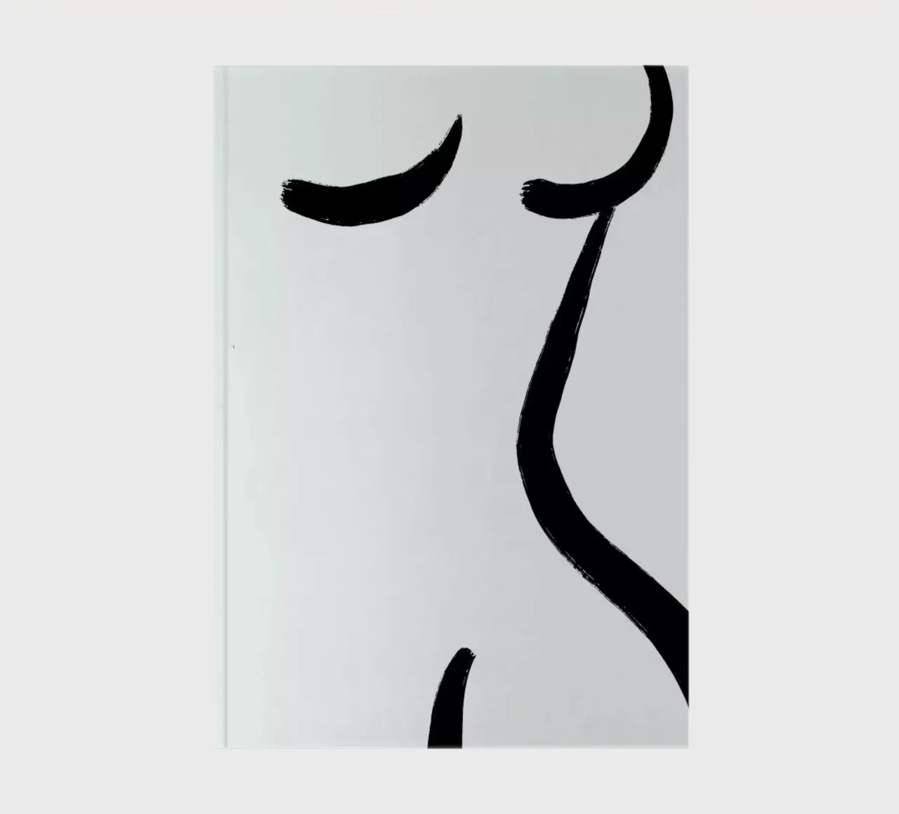 Curve Notizbuch von Graphite