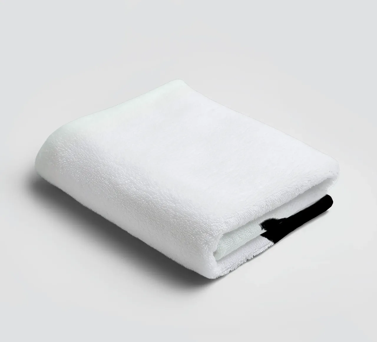 Curve asciugamano da bagno da Graphite