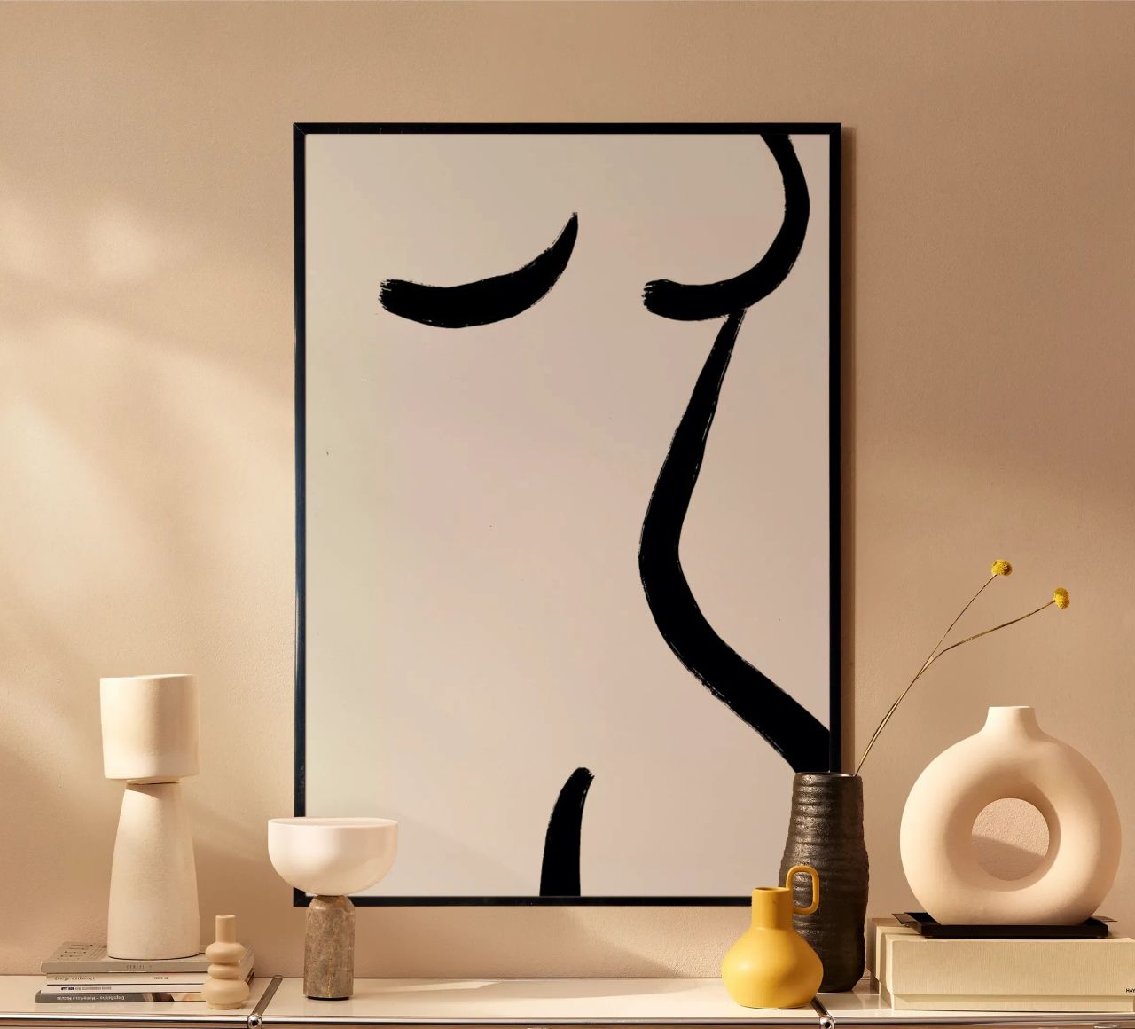 Curve Poster von Graphite