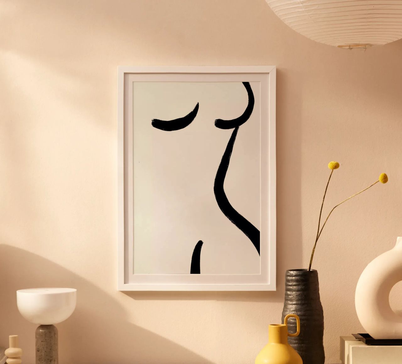 Curve Poster von Graphite