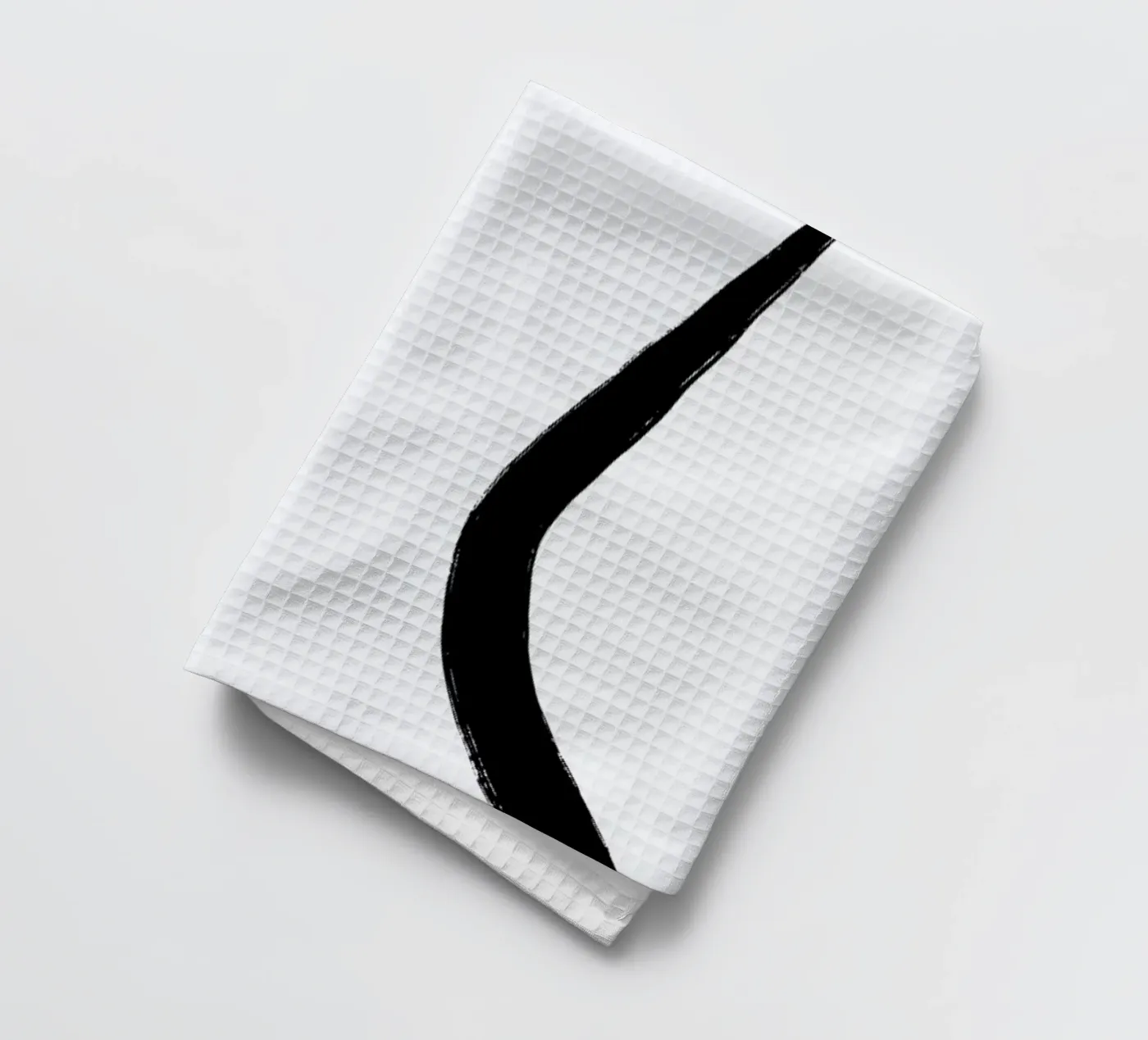 Curve Geschirrtuch von Graphite