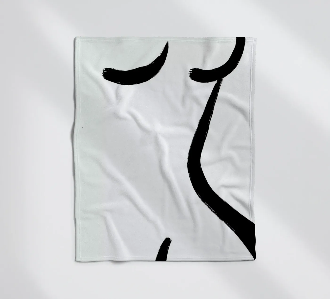 Curve Fleecedecke von Graphite
