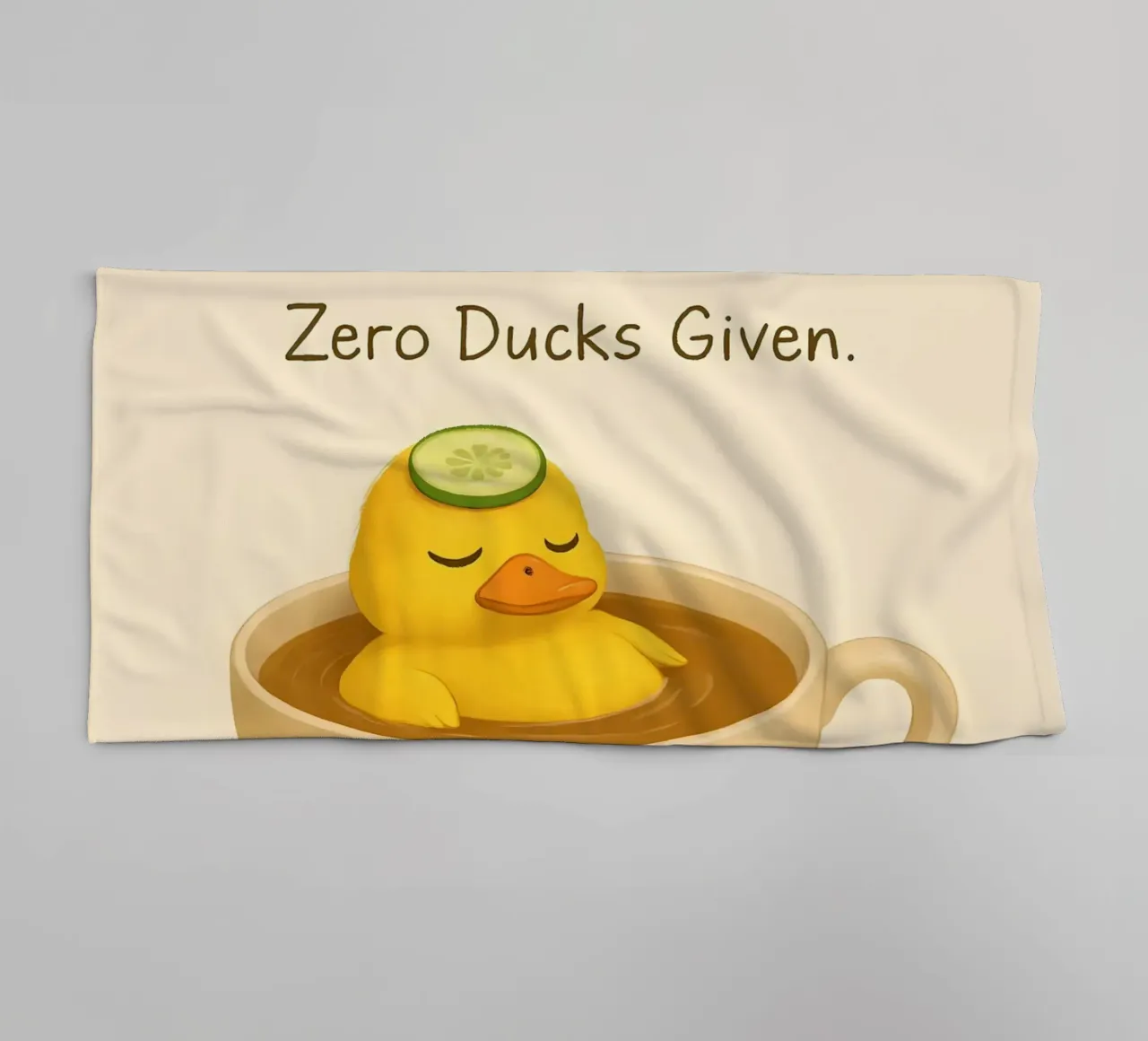 Funny Duck Meme 3 asciugamano da bagno da Funny Humor Art