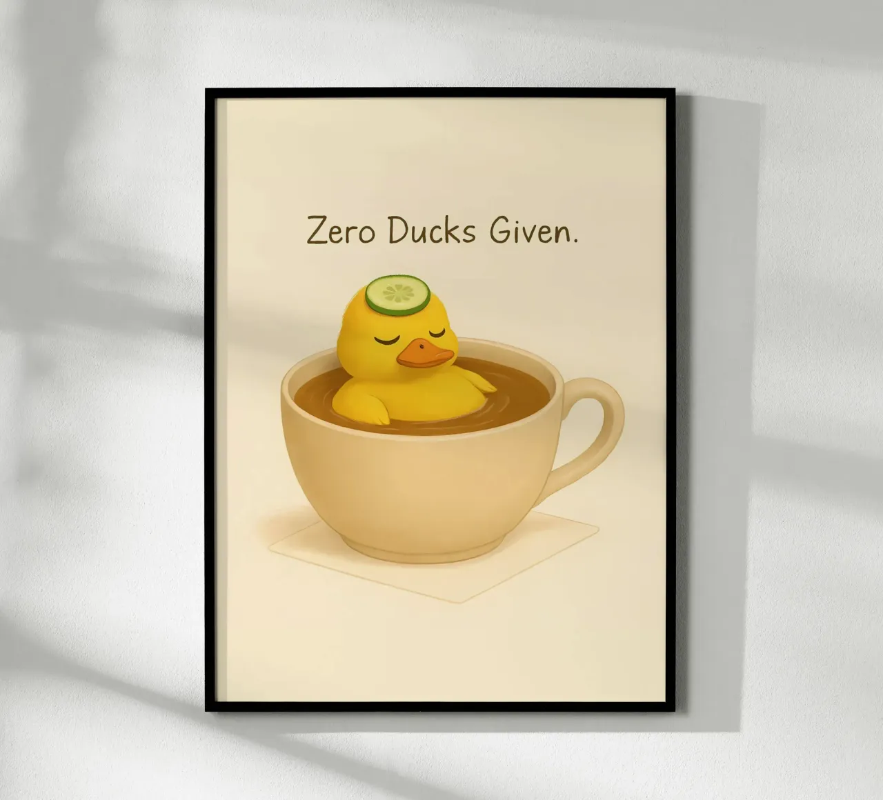 Funny Duck Meme 3 carta hahnemühle da Funny Humor Art