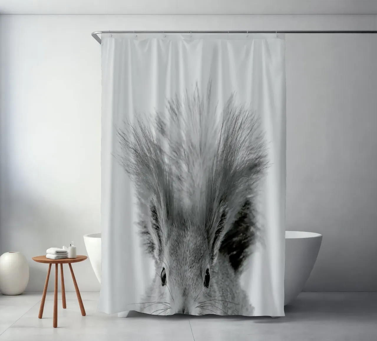 Squirrel Duschvorhang von Paws & Claws