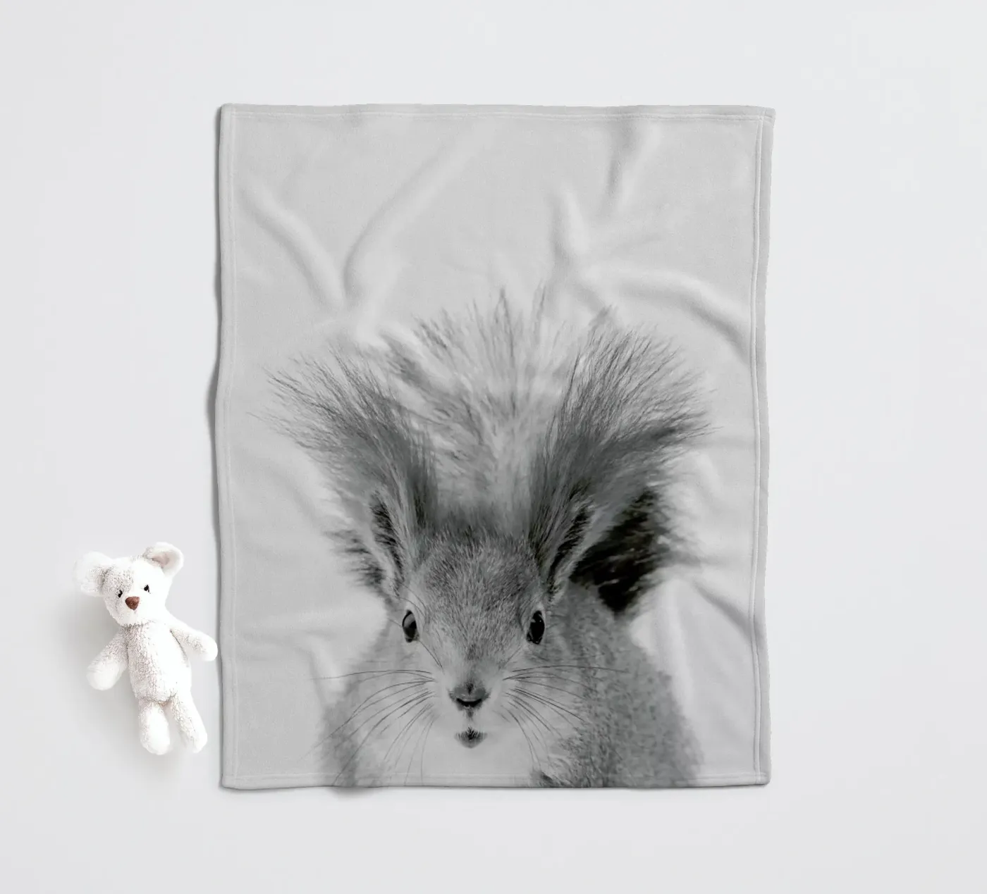 Squirrel fleecedeken van Paws & Claws