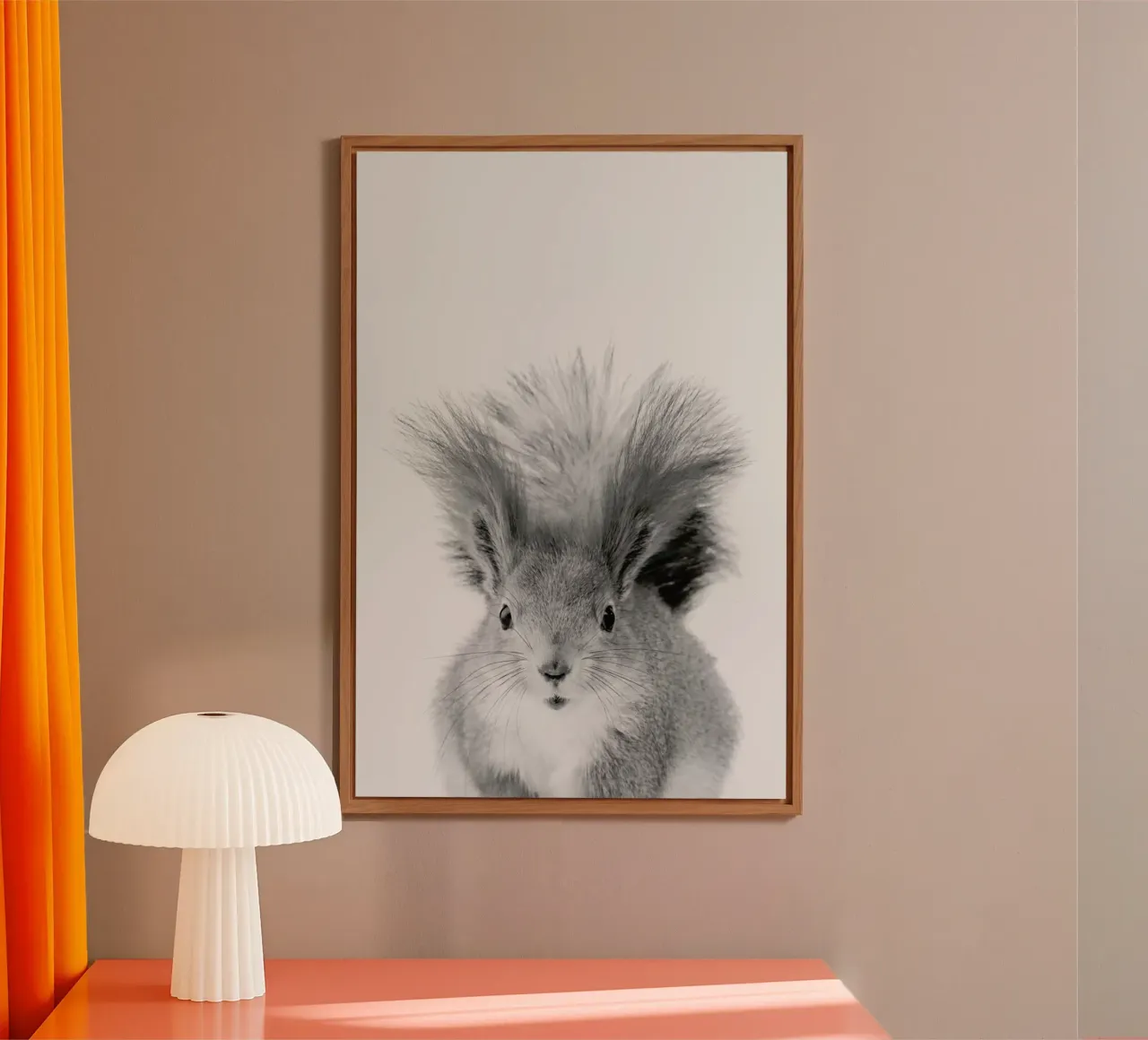 Squirrel alluminio dibond da Paws & Claws