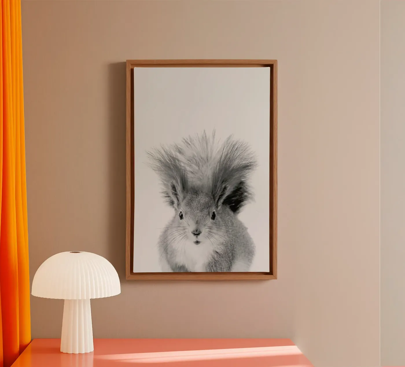 Squirrel canvas van Paws & Claws